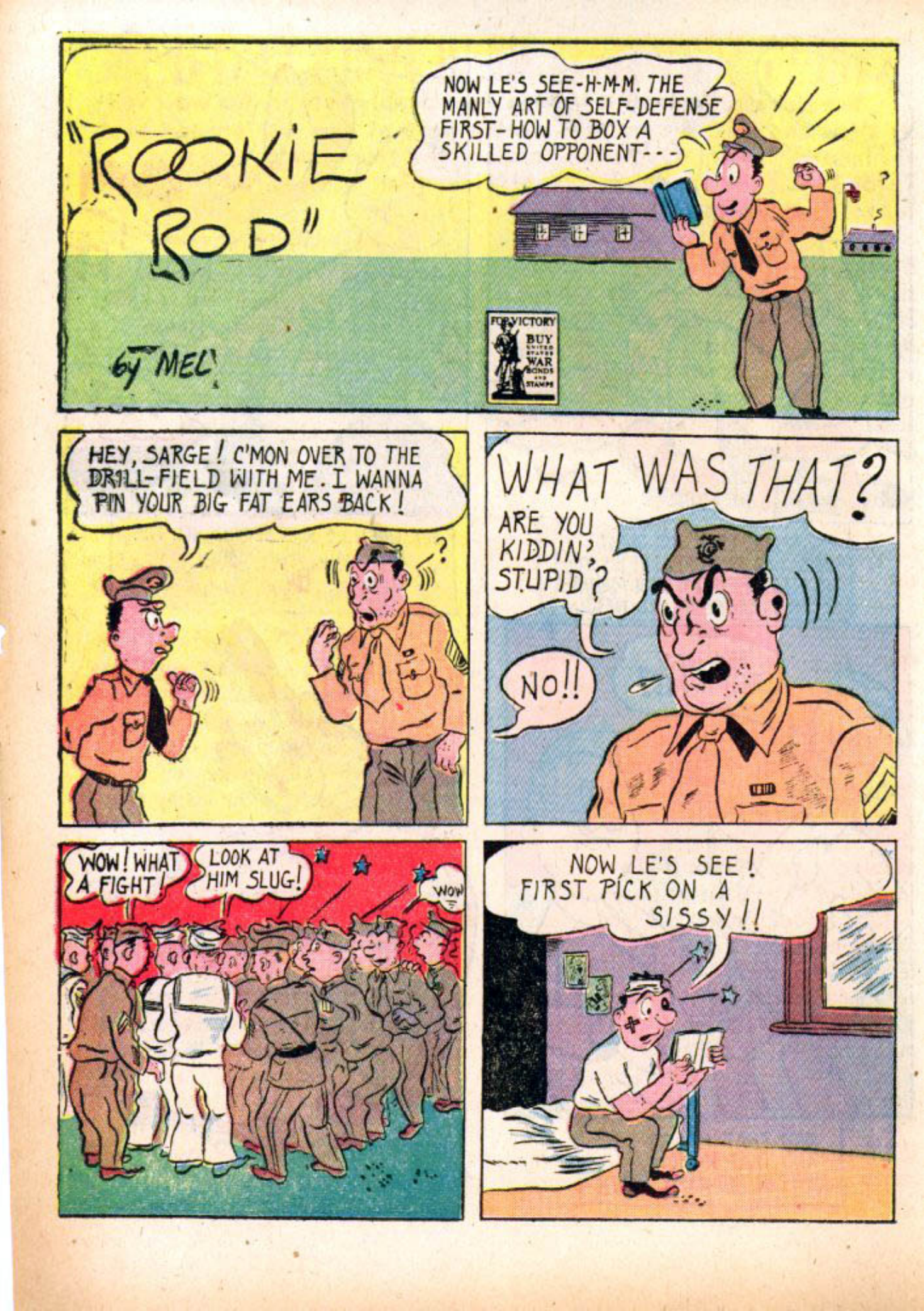 Blue Beetle (Fox / Dan Garrett), page 31. Blue Beetle (Dan Garrett). Public domain in the United States for Fox/Holyoke-era issues. Not Charlton or DC. Internet Archive folkscanomy scans used when Comic Book Plus returns 403.