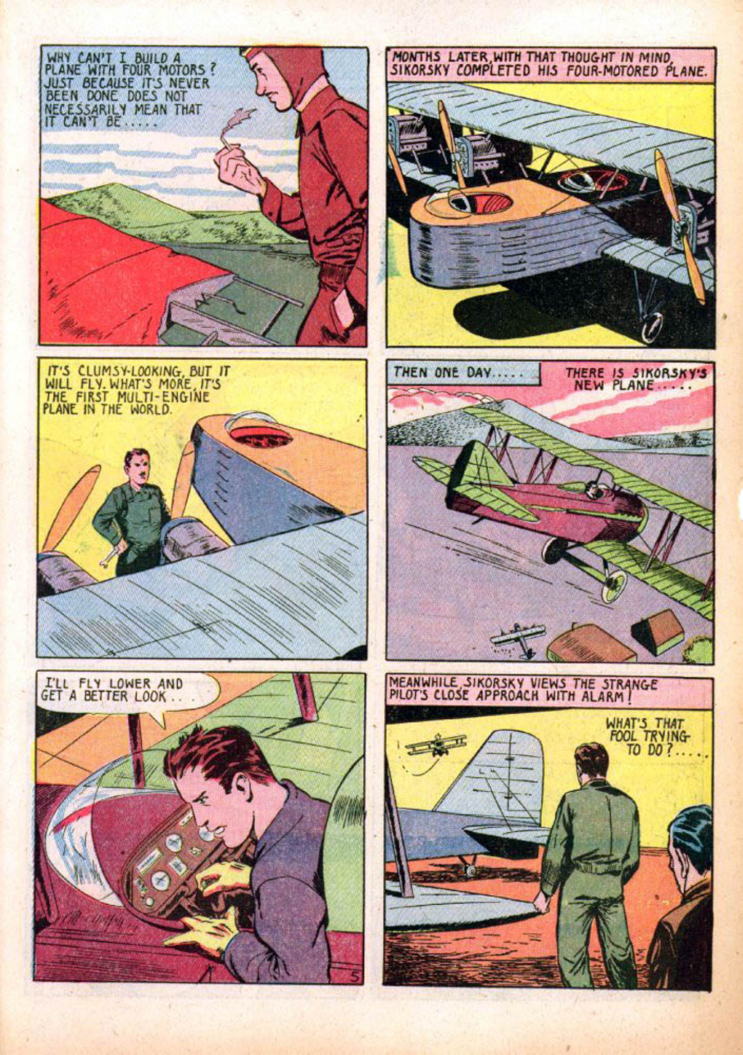 Blue Beetle (Fox / Dan Garrett), page 38. Blue Beetle (Dan Garrett). Public domain in the United States for Fox/Holyoke-era issues. Not Charlton or DC. Internet Archive folkscanomy scans used when Comic Book Plus returns 403.
