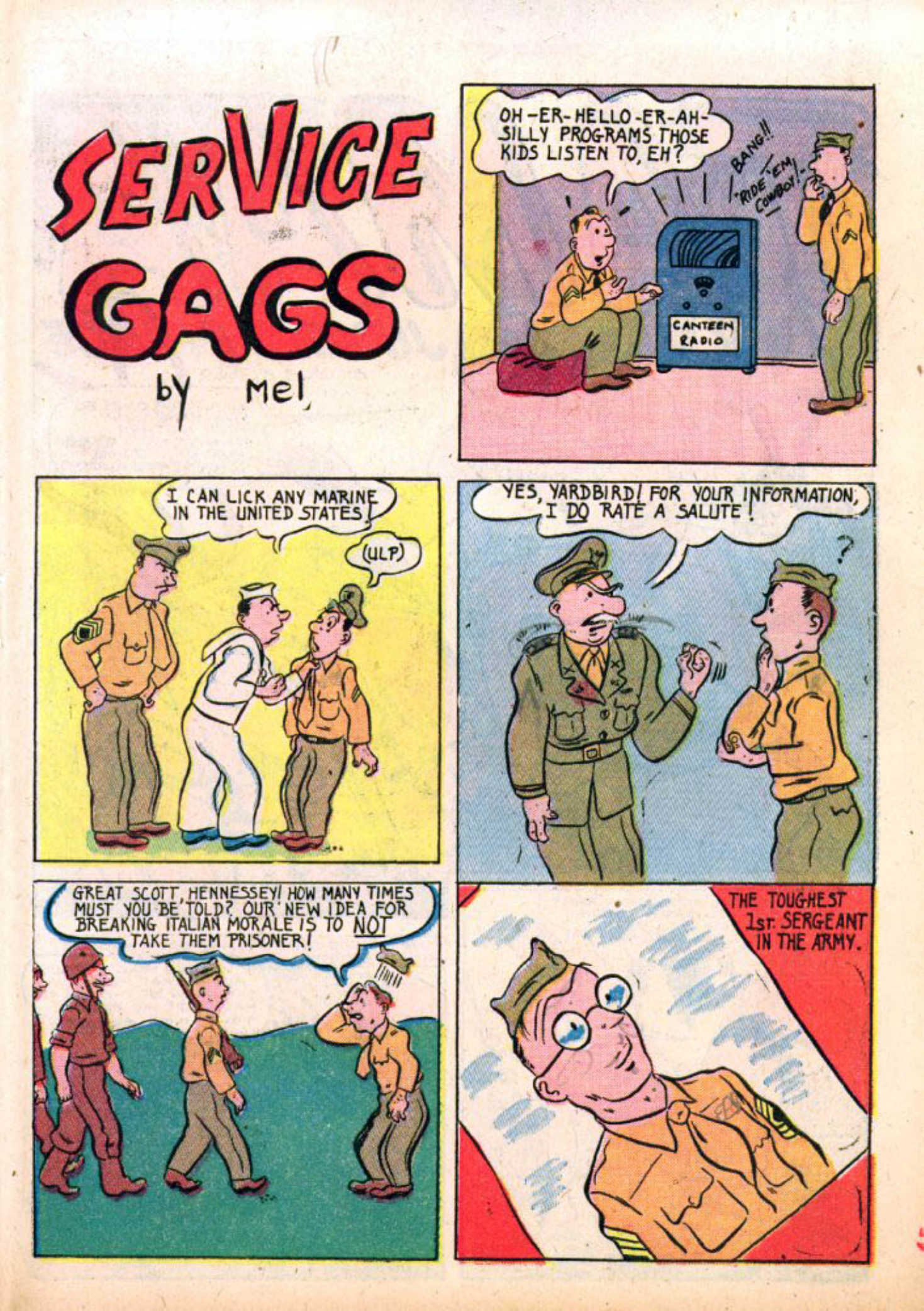 Blue Beetle (Fox / Dan Garrett), page 52. Blue Beetle (Dan Garrett). Public domain in the United States for Fox/Holyoke-era issues. Not Charlton or DC. Internet Archive folkscanomy scans used when Comic Book Plus returns 403.