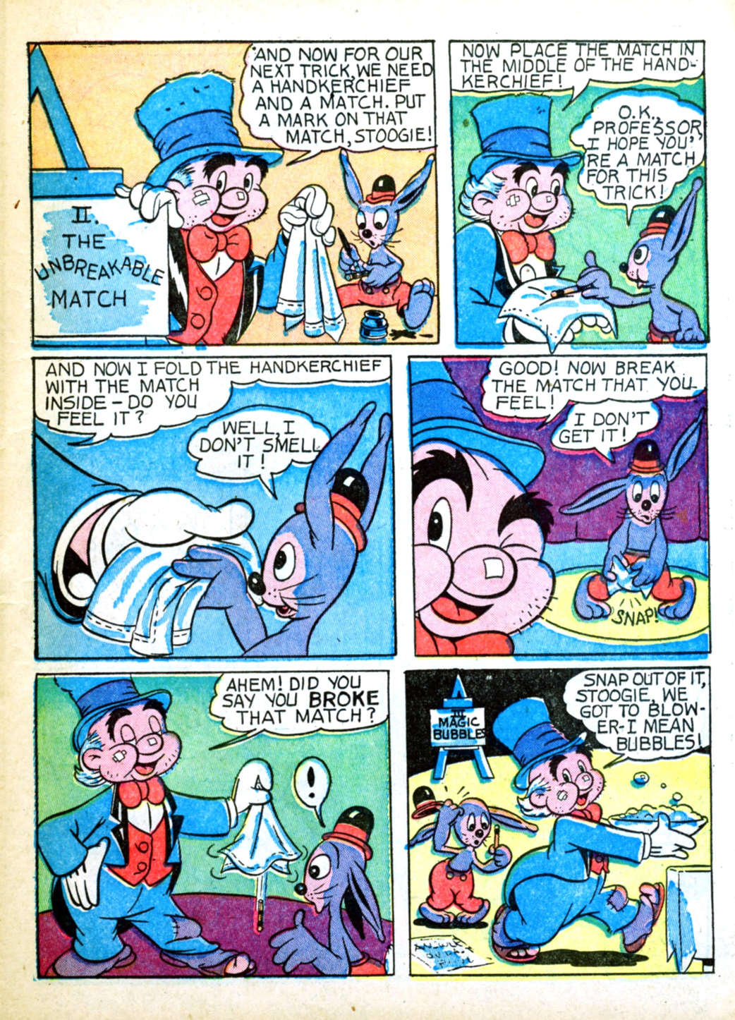Blue Beetle (Fox / Dan Garrett), page 22. Blue Beetle (Dan Garrett). Public domain in the United States for Fox/Holyoke-era issues. Not Charlton or DC. Internet Archive folkscanomy scans used when Comic Book Plus returns 403.
