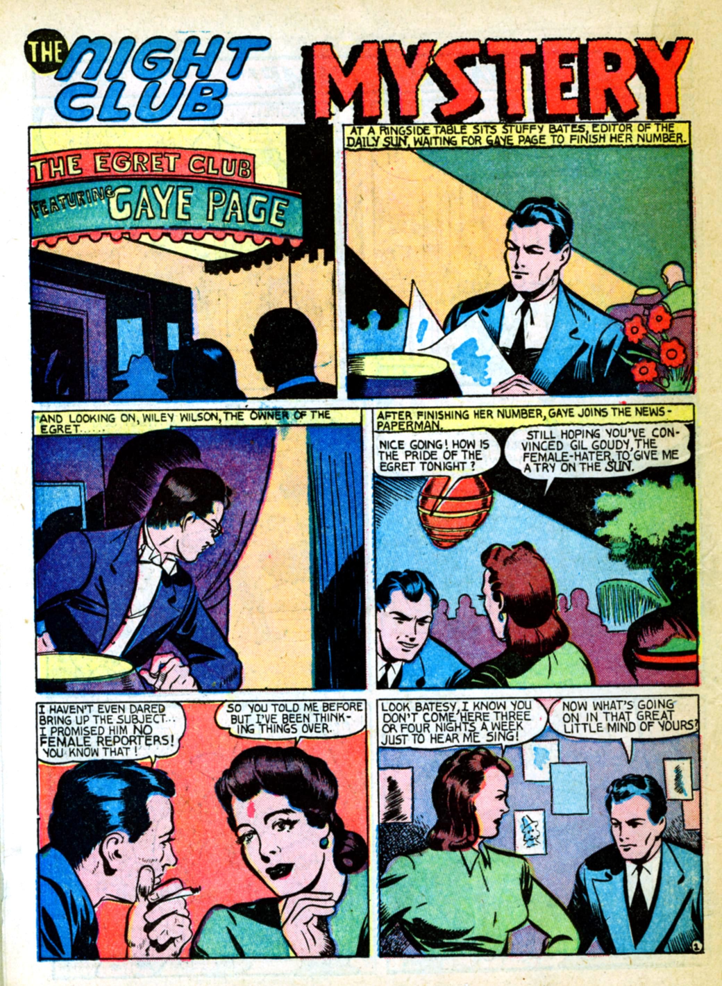 Blue Beetle (Fox / Dan Garrett), page 41. Blue Beetle (Dan Garrett). Public domain in the United States for Fox/Holyoke-era issues. Not Charlton or DC. Internet Archive folkscanomy scans used when Comic Book Plus returns 403.