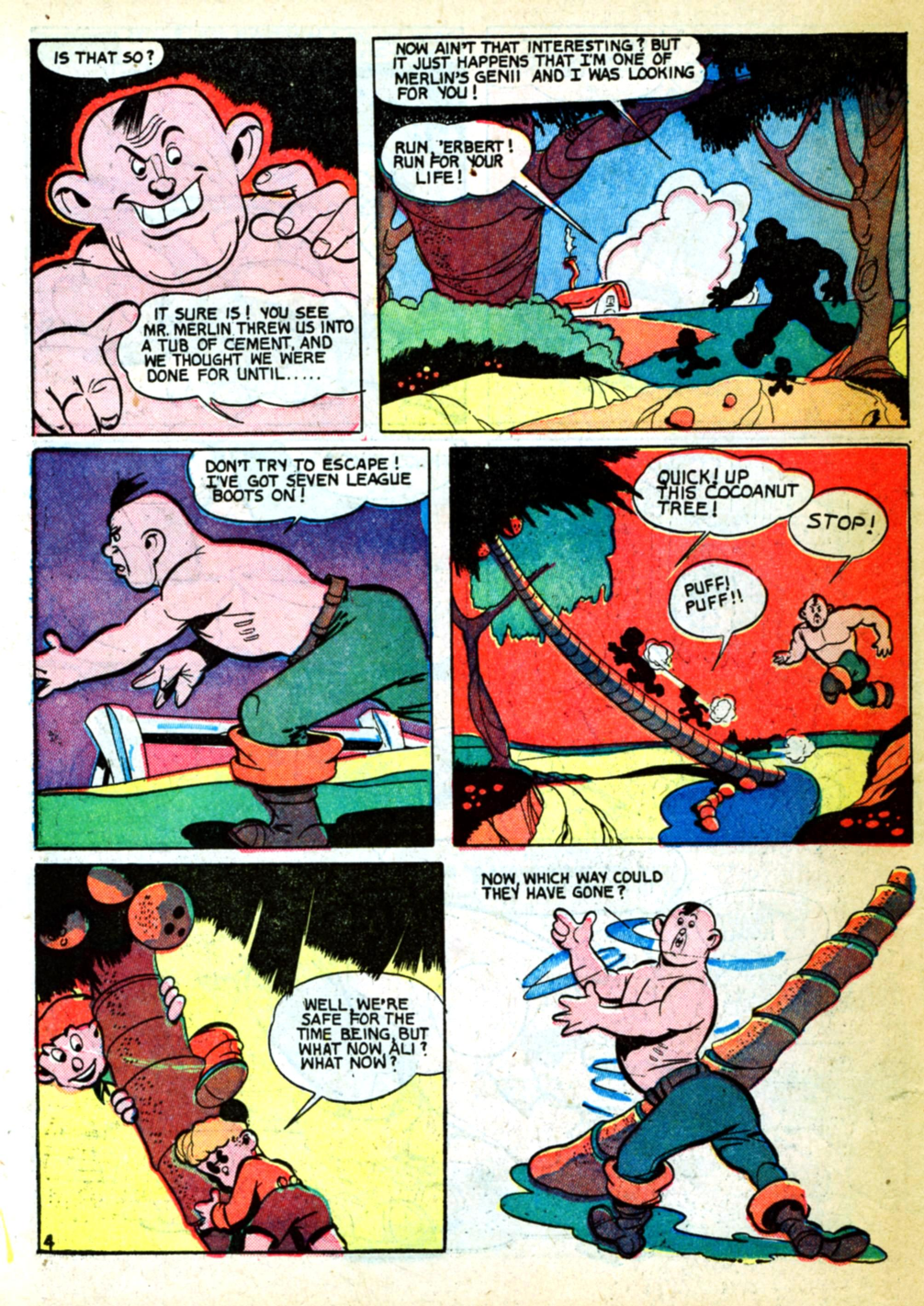 Blue Beetle (Fox / Dan Garrett), page 51. Blue Beetle (Dan Garrett). Public domain in the United States for Fox/Holyoke-era issues. Not Charlton or DC. Internet Archive folkscanomy scans used when Comic Book Plus returns 403.