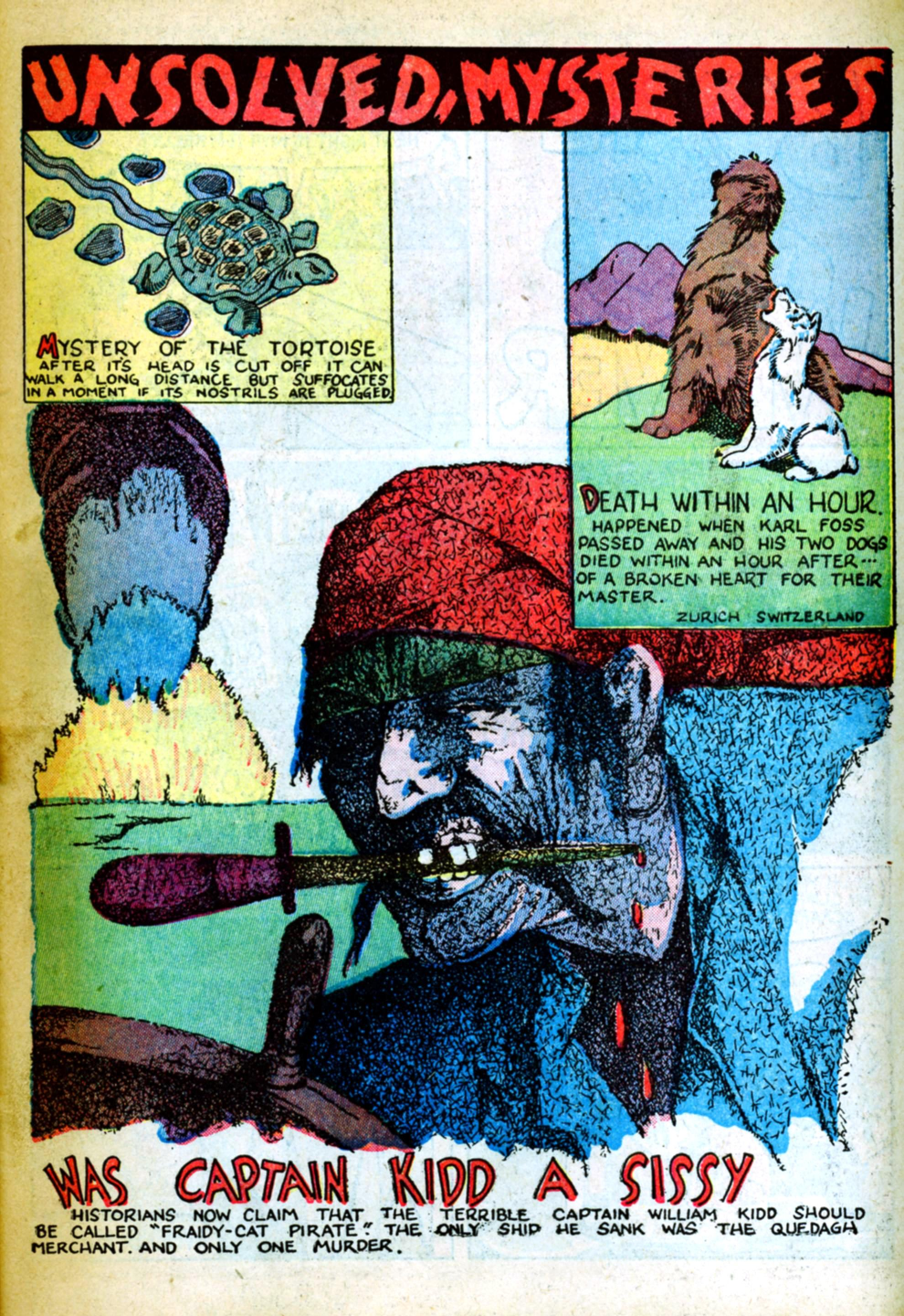 Blue Beetle (Fox / Dan Garrett), page 60. Blue Beetle (Dan Garrett). Public domain in the United States for Fox/Holyoke-era issues. Not Charlton or DC. Internet Archive folkscanomy scans used when Comic Book Plus returns 403.