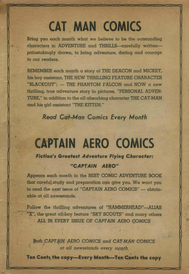 Blue Beetle (Fox / Dan Garrett), page 68. Blue Beetle (Dan Garrett). Public domain in the United States for Fox/Holyoke-era issues. Not Charlton or DC. Internet Archive folkscanomy scans used when Comic Book Plus returns 403.