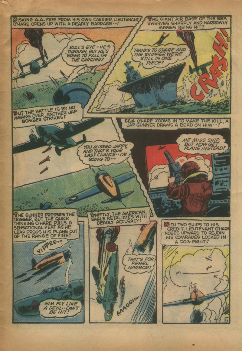 Blue Beetle (Fox / Dan Garrett), page 64. Blue Beetle (Dan Garrett). Public domain in the United States for Fox/Holyoke-era issues. Not Charlton or DC. Internet Archive folkscanomy scans used when Comic Book Plus returns 403.