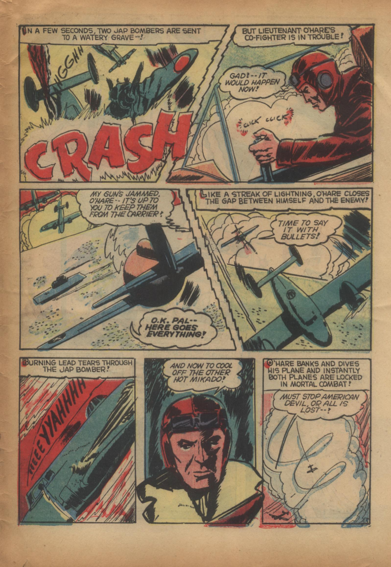 Blue Beetle (Fox / Dan Garrett), page 66. Blue Beetle (Dan Garrett). Public domain in the United States for Fox/Holyoke-era issues. Not Charlton or DC. Internet Archive folkscanomy scans used when Comic Book Plus returns 403.