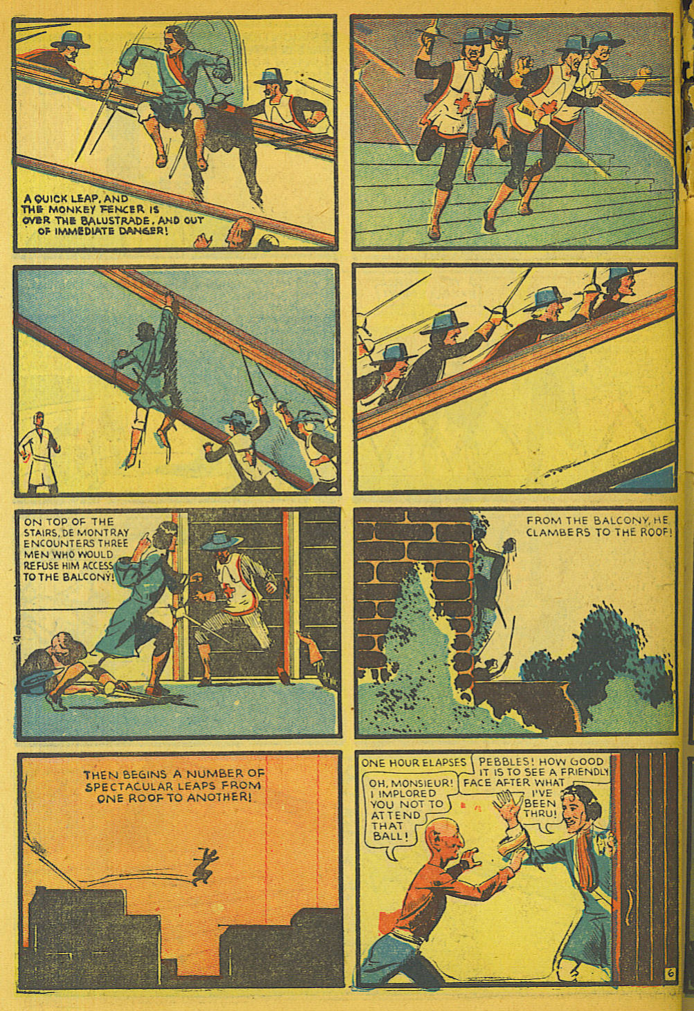 Blue Beetle (Fox / Dan Garrett), page 63. Blue Beetle (Dan Garrett). Public domain in the United States for Fox/Holyoke-era issues. Not Charlton or DC. Internet Archive folkscanomy scans used when Comic Book Plus returns 403.