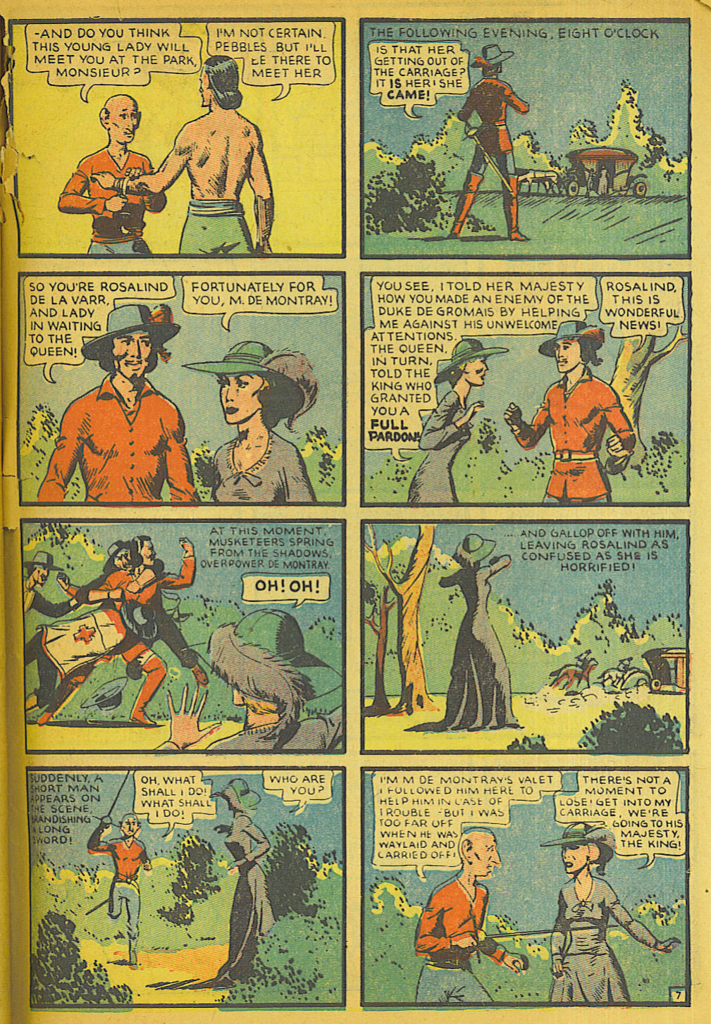 Blue Beetle (Fox / Dan Garrett), page 64. Blue Beetle (Dan Garrett). Public domain in the United States for Fox/Holyoke-era issues. Not Charlton or DC. Internet Archive folkscanomy scans used when Comic Book Plus returns 403.