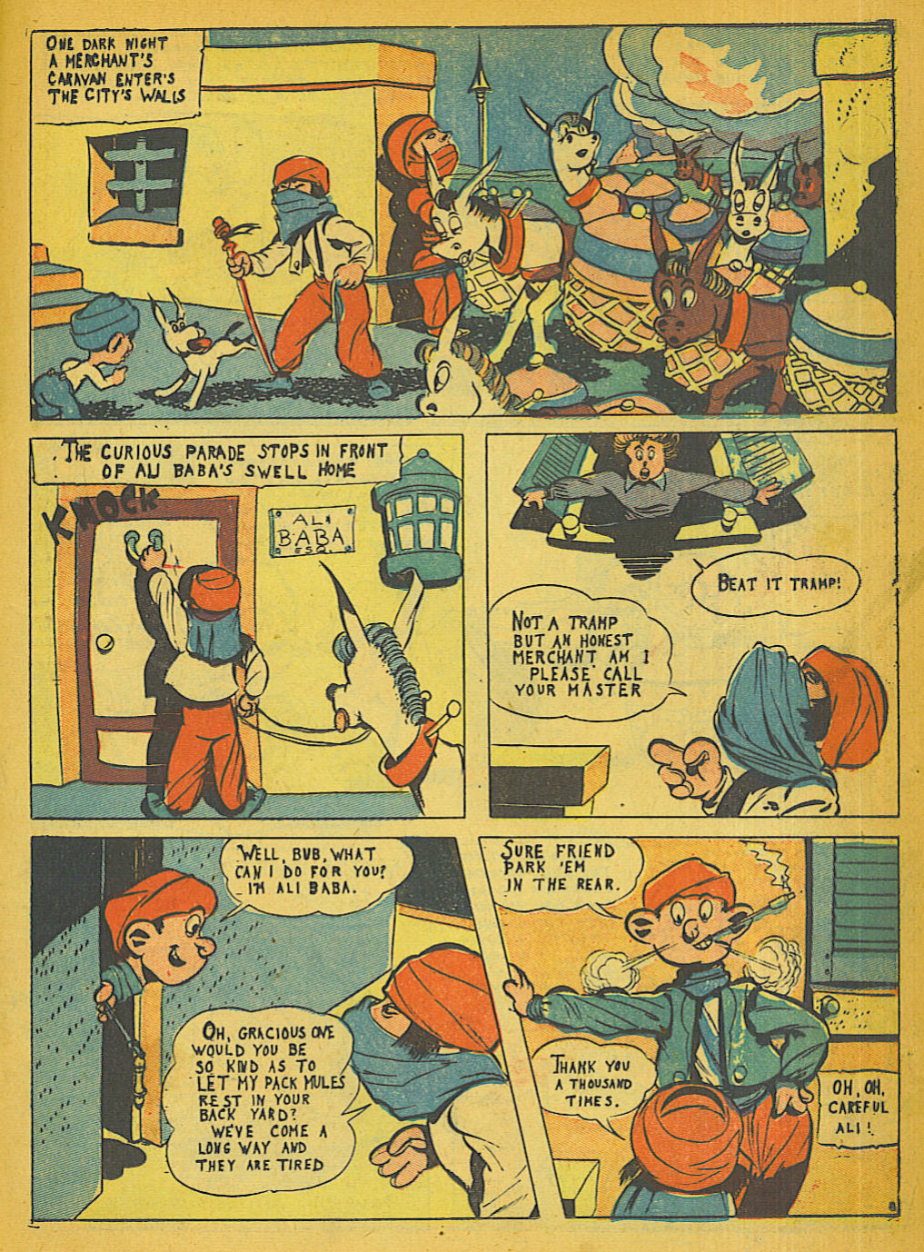 Blue Beetle (Fox / Dan Garrett), page 19. Blue Beetle (Dan Garrett). Public domain in the United States for Fox/Holyoke-era issues. Not Charlton or DC. Internet Archive folkscanomy scans used when Comic Book Plus returns 403.