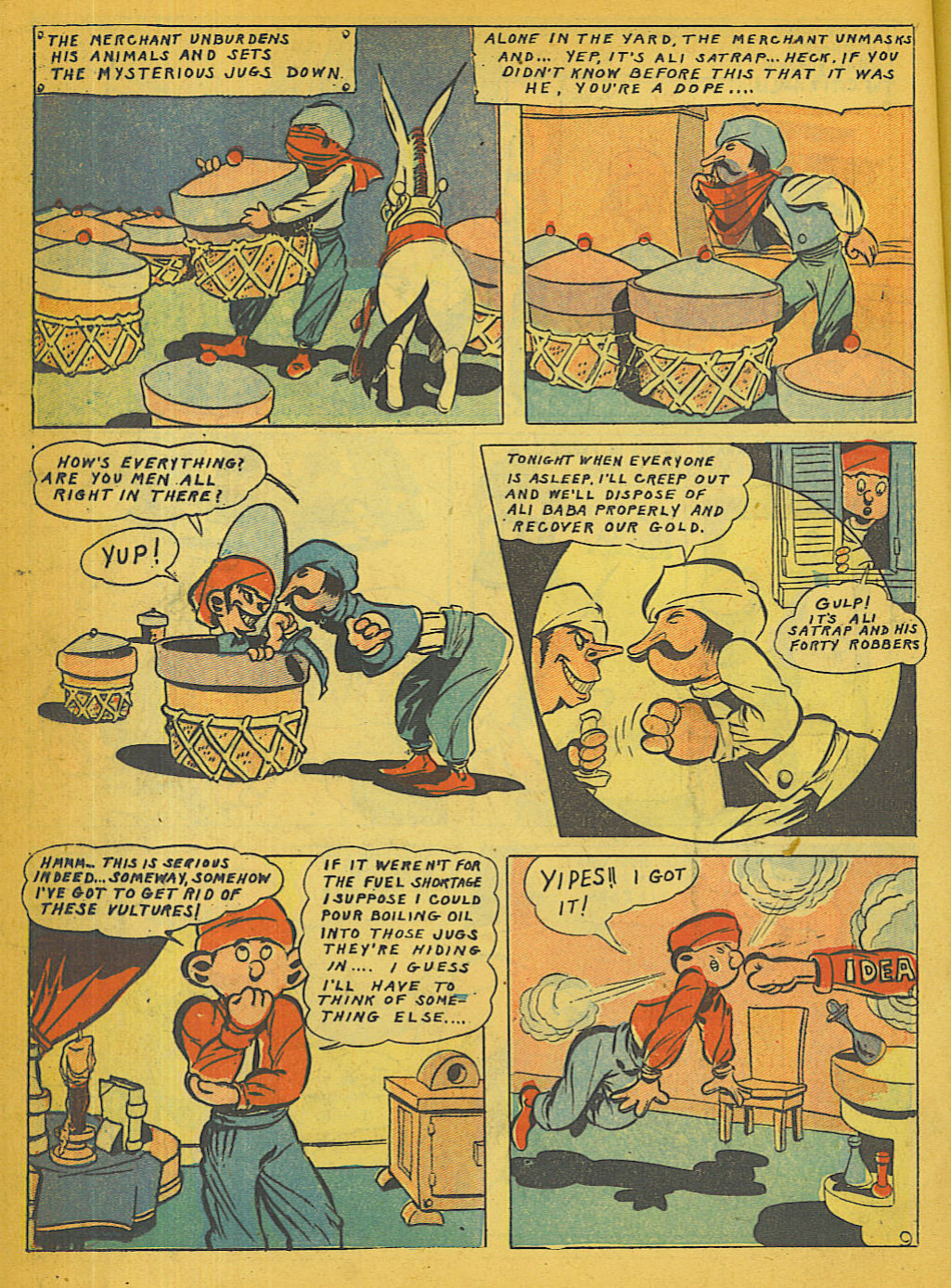 Blue Beetle (Fox / Dan Garrett), page 20. Blue Beetle (Dan Garrett). Public domain in the United States for Fox/Holyoke-era issues. Not Charlton or DC. Internet Archive folkscanomy scans used when Comic Book Plus returns 403.