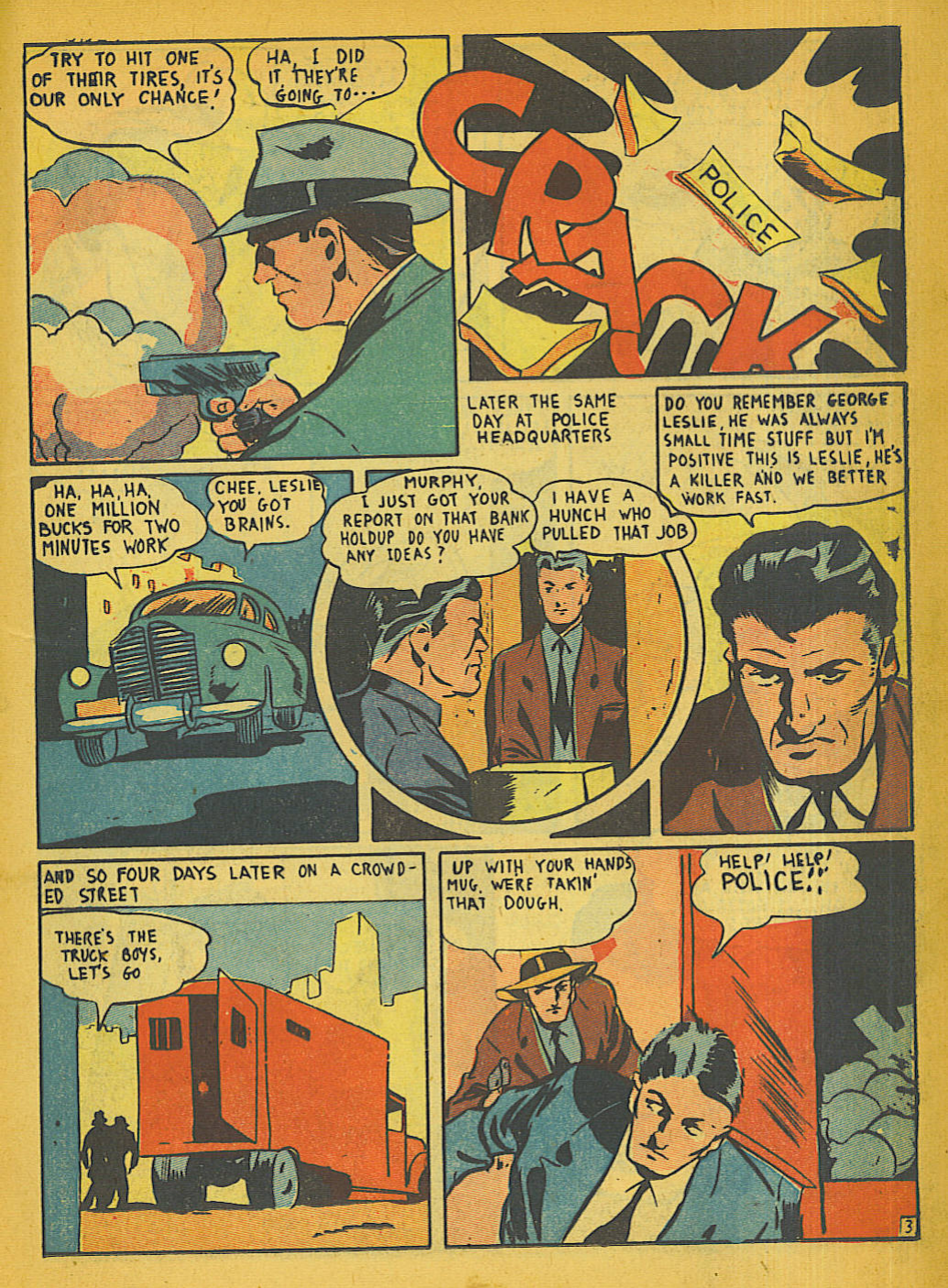 Blue Beetle (Fox / Dan Garrett), page 27. Blue Beetle (Dan Garrett). Public domain in the United States for Fox/Holyoke-era issues. Not Charlton or DC. Internet Archive folkscanomy scans used when Comic Book Plus returns 403.