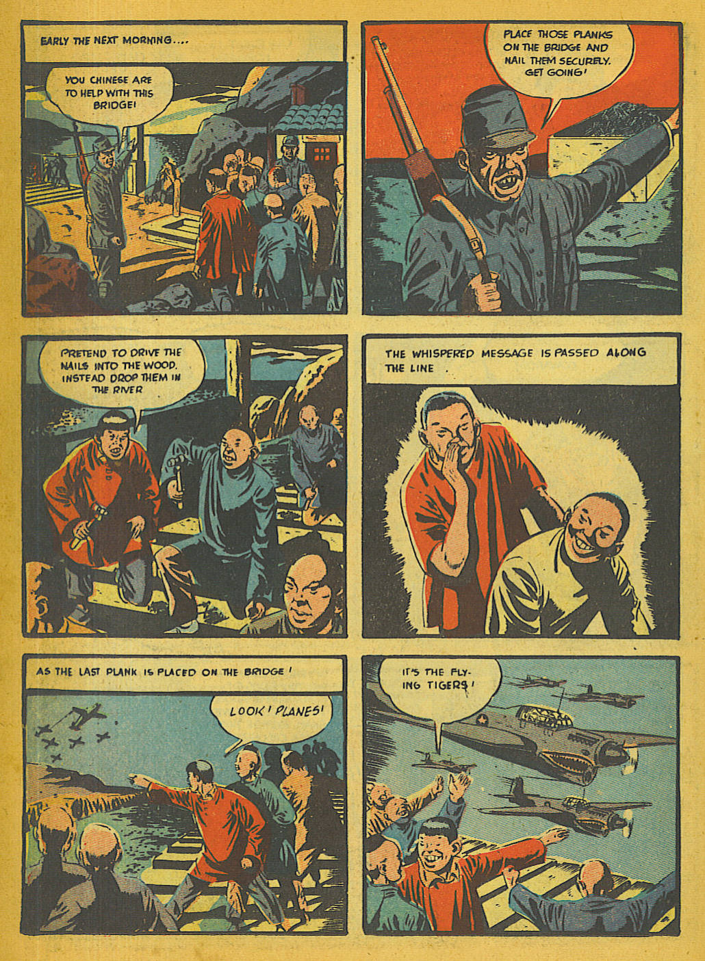 Blue Beetle (Fox / Dan Garrett), page 38. Blue Beetle (Dan Garrett). Public domain in the United States for Fox/Holyoke-era issues. Not Charlton or DC. Internet Archive folkscanomy scans used when Comic Book Plus returns 403.