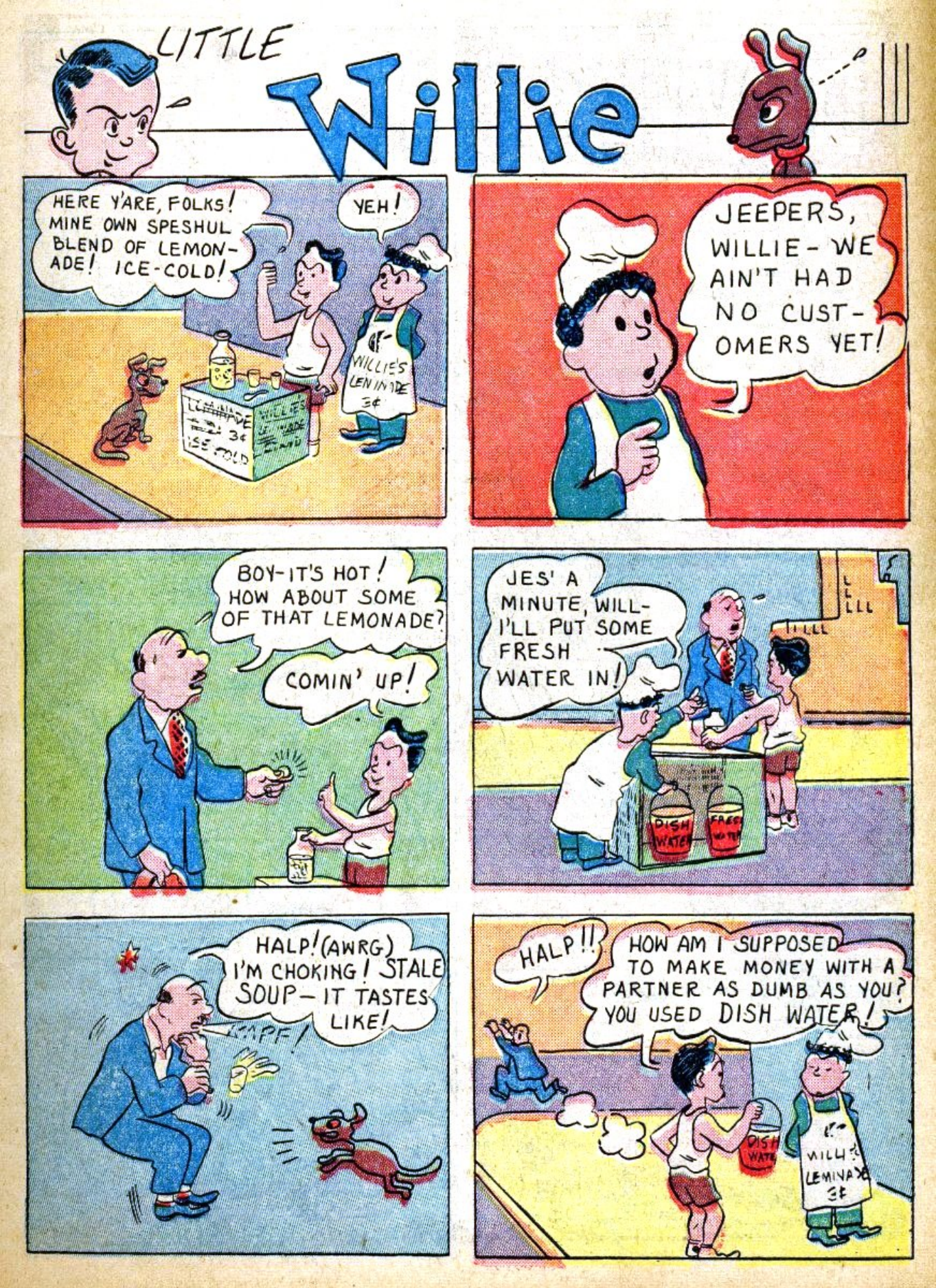 Blue Beetle (Fox / Dan Garrett), page 3. Blue Beetle (Dan Garrett). Public domain in the United States for Fox/Holyoke-era issues. Not Charlton or DC. Internet Archive folkscanomy scans used when Comic Book Plus returns 403.