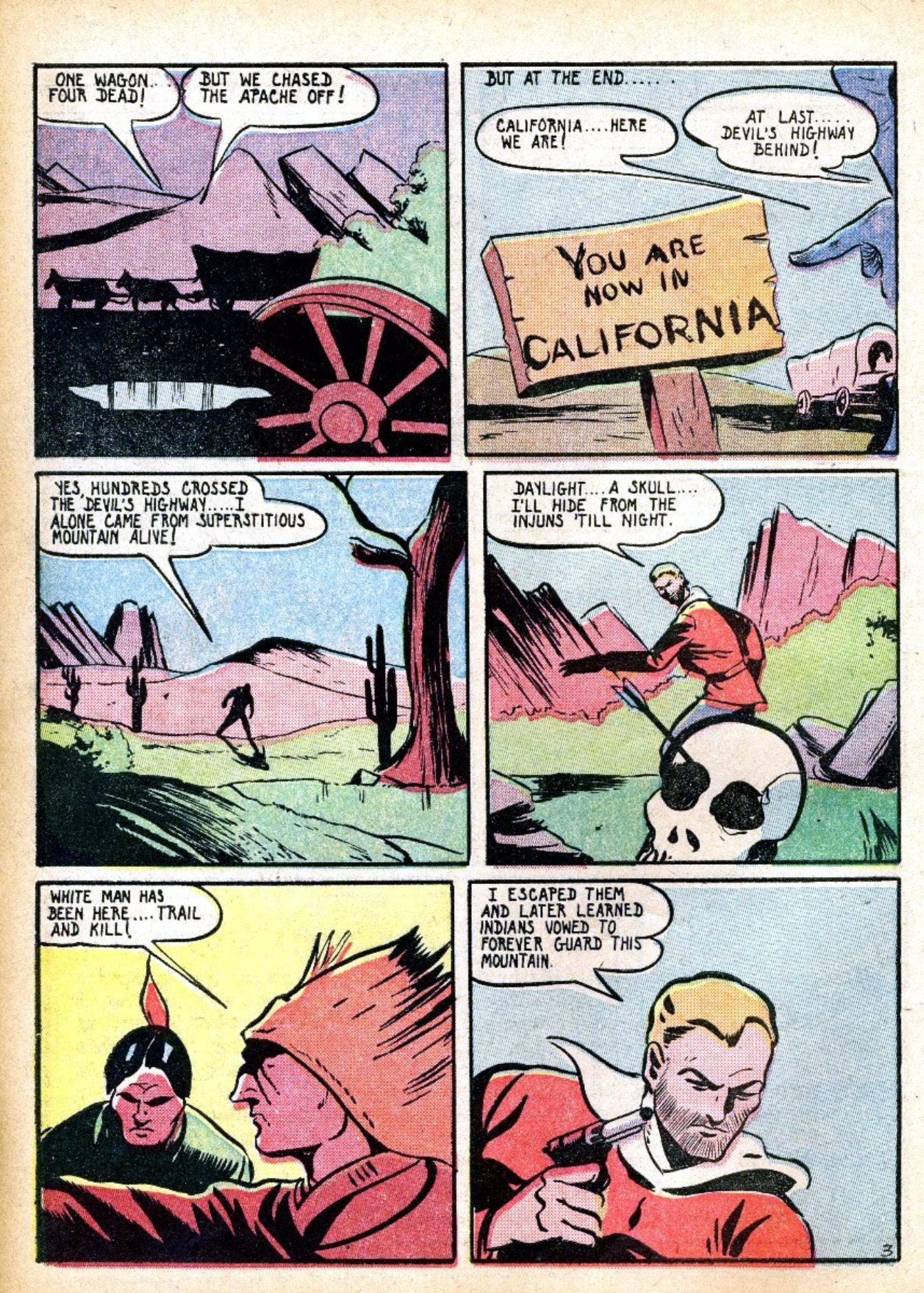 Blue Beetle (Fox / Dan Garrett), page 6. Blue Beetle (Dan Garrett). Public domain in the United States for Fox/Holyoke-era issues. Not Charlton or DC. Internet Archive folkscanomy scans used when Comic Book Plus returns 403.