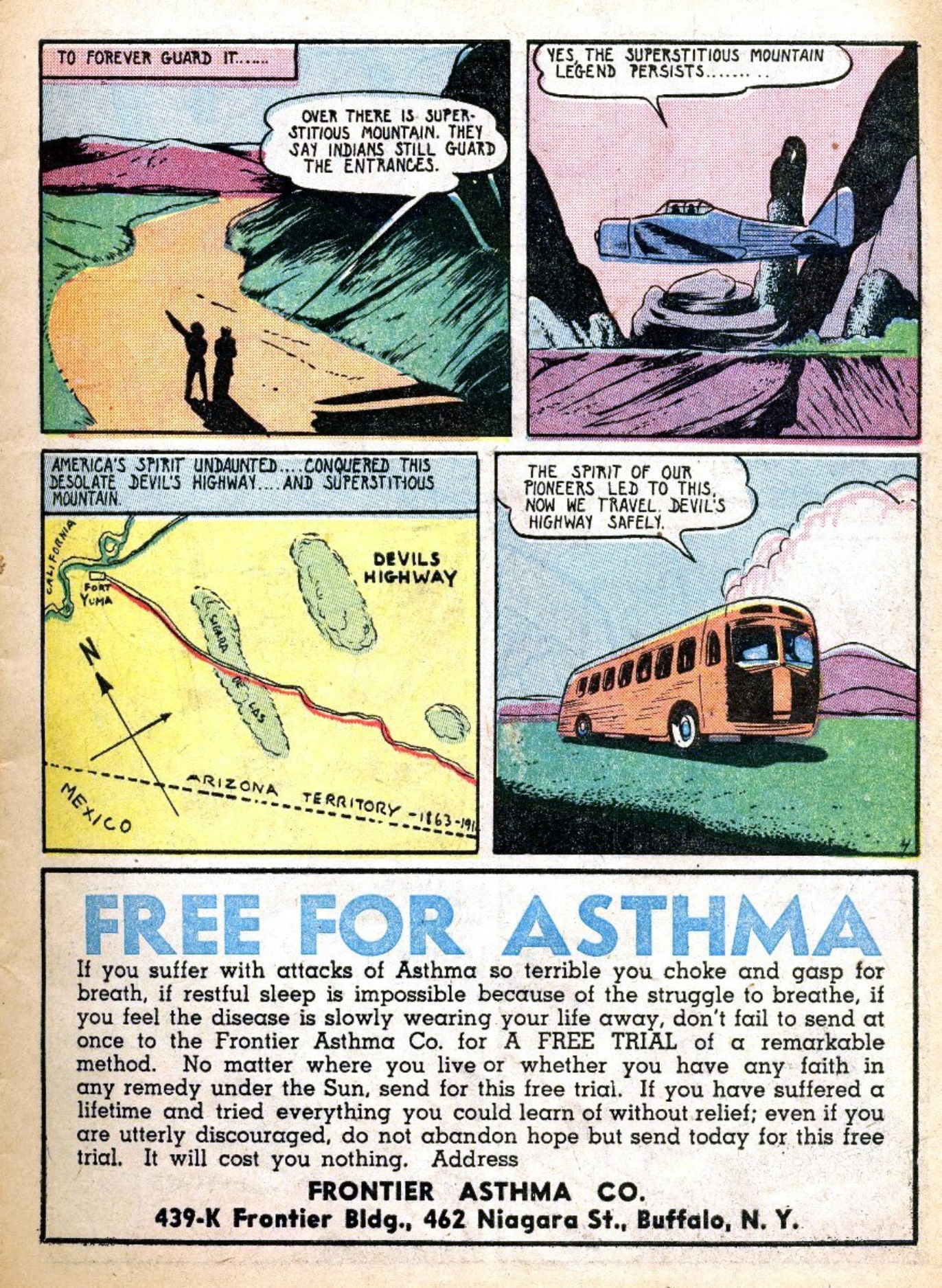 Blue Beetle (Fox / Dan Garrett), page 7. Blue Beetle (Dan Garrett). Public domain in the United States for Fox/Holyoke-era issues. Not Charlton or DC. Internet Archive folkscanomy scans used when Comic Book Plus returns 403.