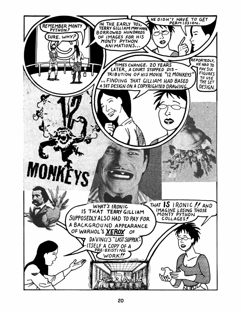 Bound by Law? Tales from the Public Domain, page 21. Bound by Law? Tales from the Public Domain by Keith Aoki, James Boyle, and Jennifer Jenkins, CC BY-NC-SA 2.5. Duke Center for the Study of the Public Domain. https://web.law.duke.edu/cspd/comics/digital/