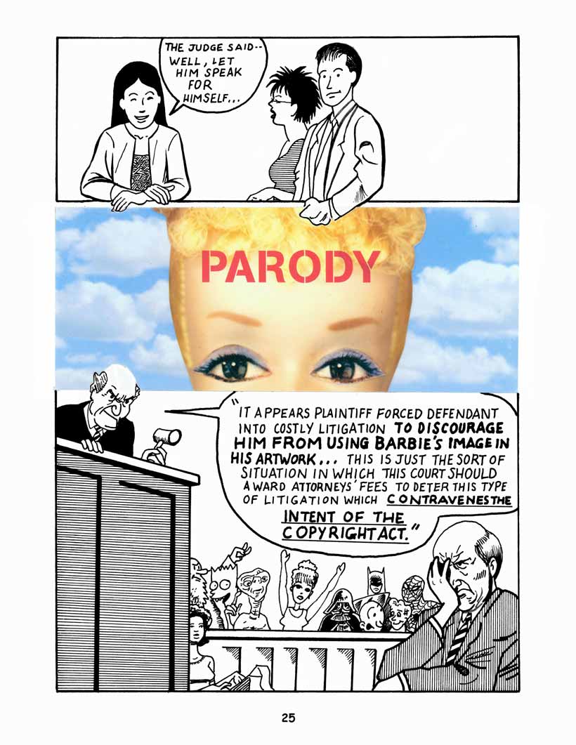 Bound by Law? Tales from the Public Domain, page 26. Bound by Law? Tales from the Public Domain by Keith Aoki, James Boyle, and Jennifer Jenkins, CC BY-NC-SA 2.5. Duke Center for the Study of the Public Domain. https://web.law.duke.edu/cspd/comics/digital/