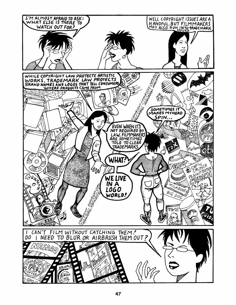 Bound by Law? Tales from the Public Domain, page 48. Bound by Law? Tales from the Public Domain by Keith Aoki, James Boyle, and Jennifer Jenkins, CC BY-NC-SA 2.5. Duke Center for the Study of the Public Domain. https://web.law.duke.edu/cspd/comics/digital/