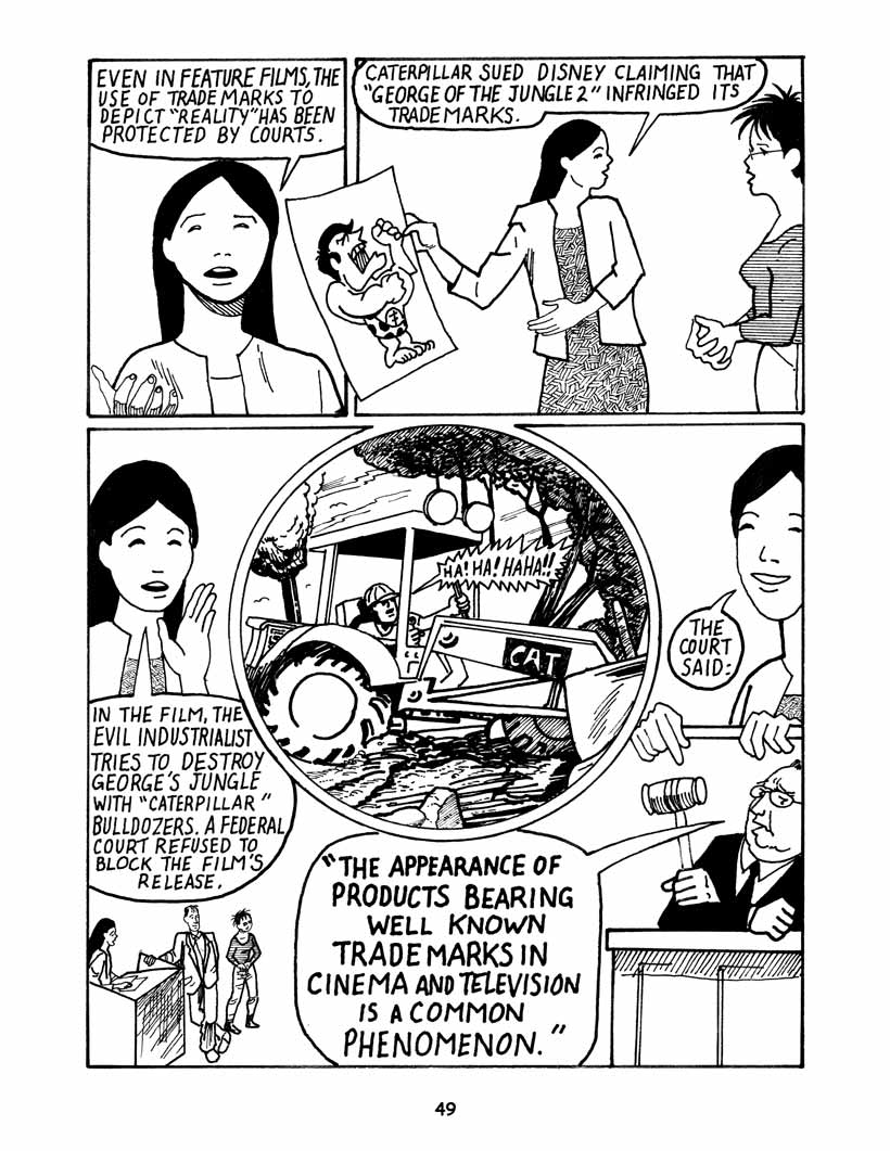 Bound by Law? Tales from the Public Domain, page 50. Bound by Law? Tales from the Public Domain by Keith Aoki, James Boyle, and Jennifer Jenkins, CC BY-NC-SA 2.5. Duke Center for the Study of the Public Domain. https://web.law.duke.edu/cspd/comics/digital/