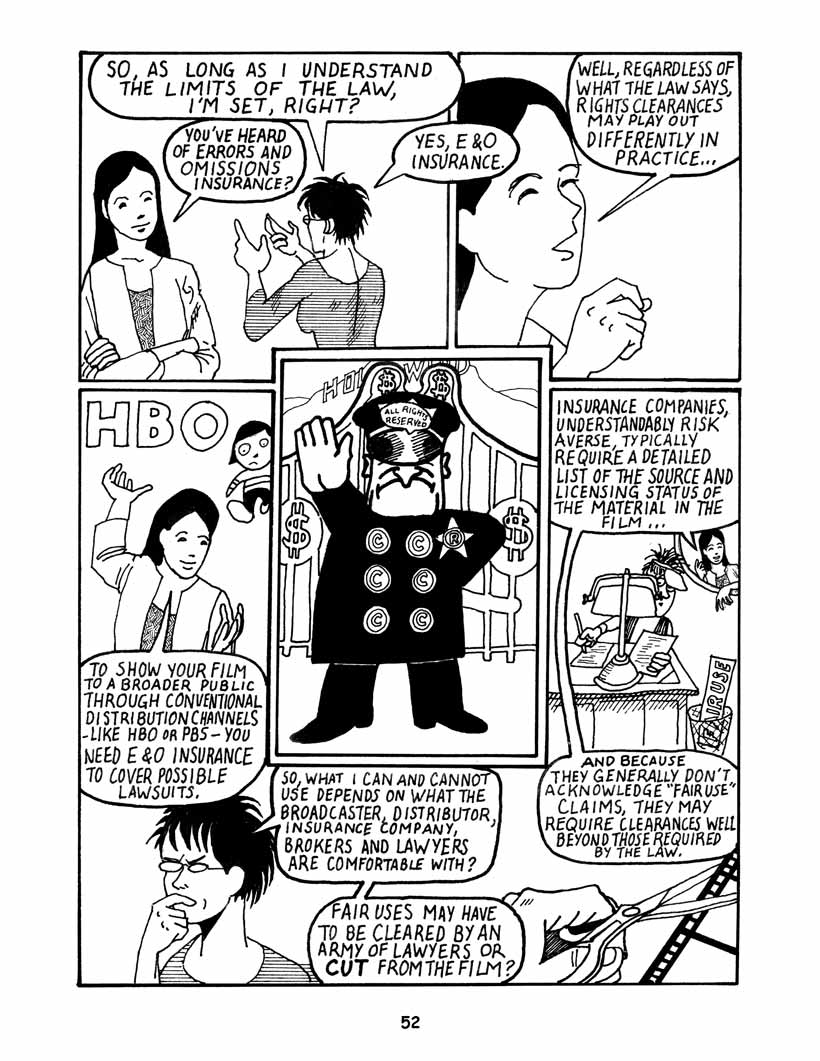 Bound by Law? Tales from the Public Domain, page 53. Bound by Law? Tales from the Public Domain by Keith Aoki, James Boyle, and Jennifer Jenkins, CC BY-NC-SA 2.5. Duke Center for the Study of the Public Domain. https://web.law.duke.edu/cspd/comics/digital/