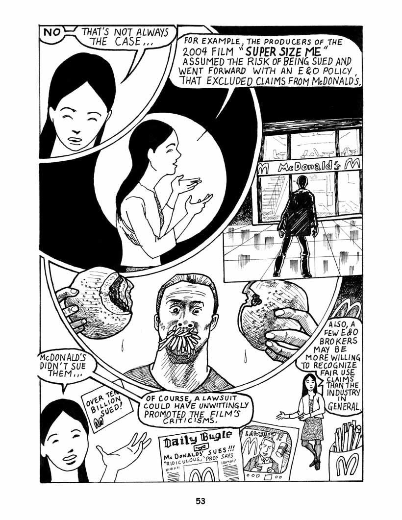 Bound by Law? Tales from the Public Domain, page 54. Bound by Law? Tales from the Public Domain by Keith Aoki, James Boyle, and Jennifer Jenkins, CC BY-NC-SA 2.5. Duke Center for the Study of the Public Domain. https://web.law.duke.edu/cspd/comics/digital/