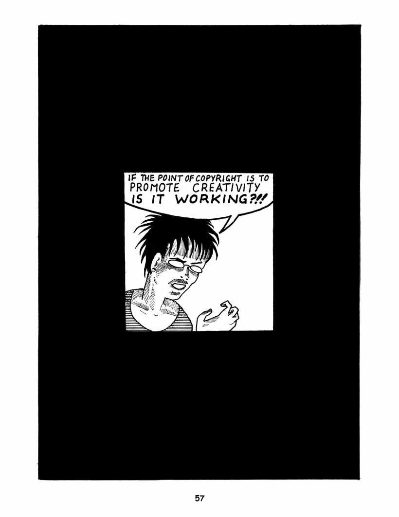 Bound by Law? Tales from the Public Domain, page 58. Bound by Law? Tales from the Public Domain by Keith Aoki, James Boyle, and Jennifer Jenkins, CC BY-NC-SA 2.5. Duke Center for the Study of the Public Domain. https://web.law.duke.edu/cspd/comics/digital/