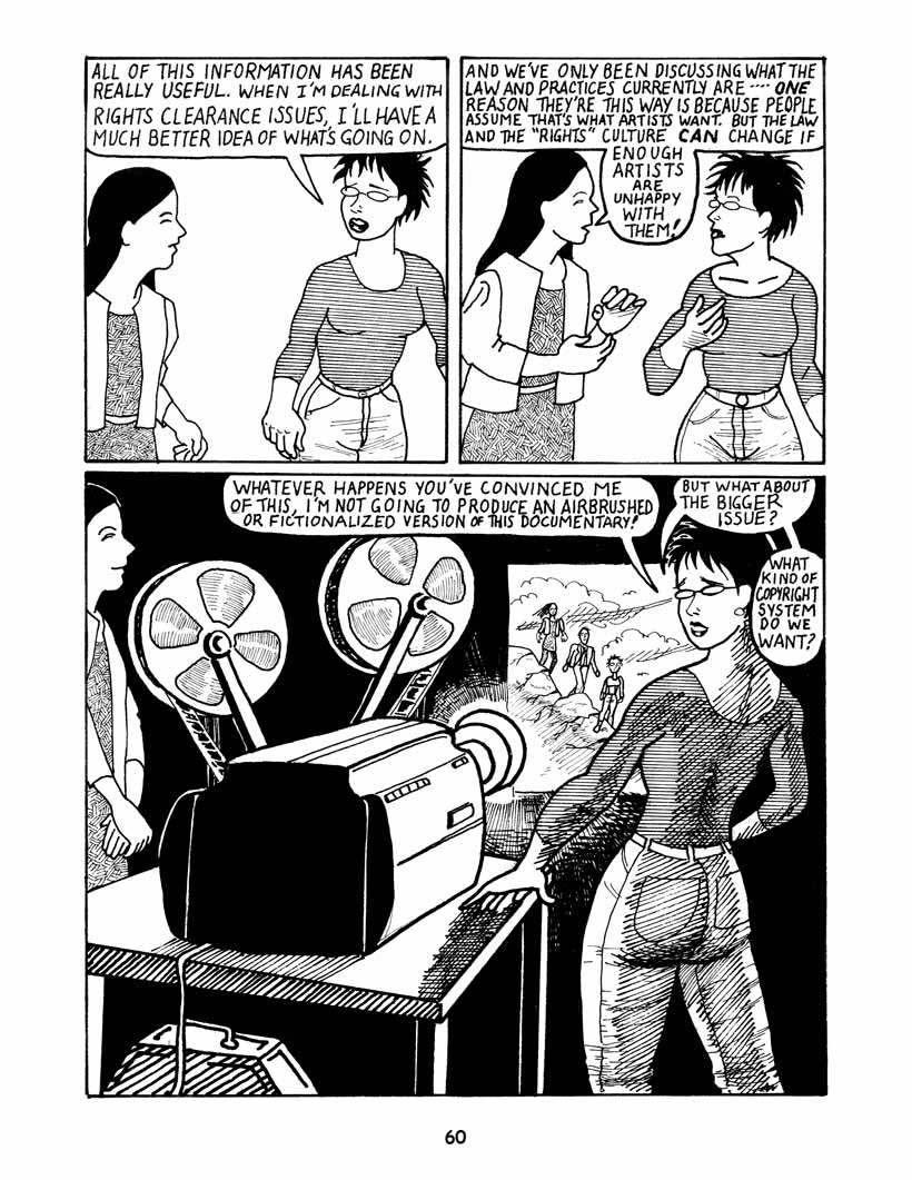 Bound by Law? Tales from the Public Domain, page 61. Bound by Law? Tales from the Public Domain by Keith Aoki, James Boyle, and Jennifer Jenkins, CC BY-NC-SA 2.5. Duke Center for the Study of the Public Domain. https://web.law.duke.edu/cspd/comics/digital/