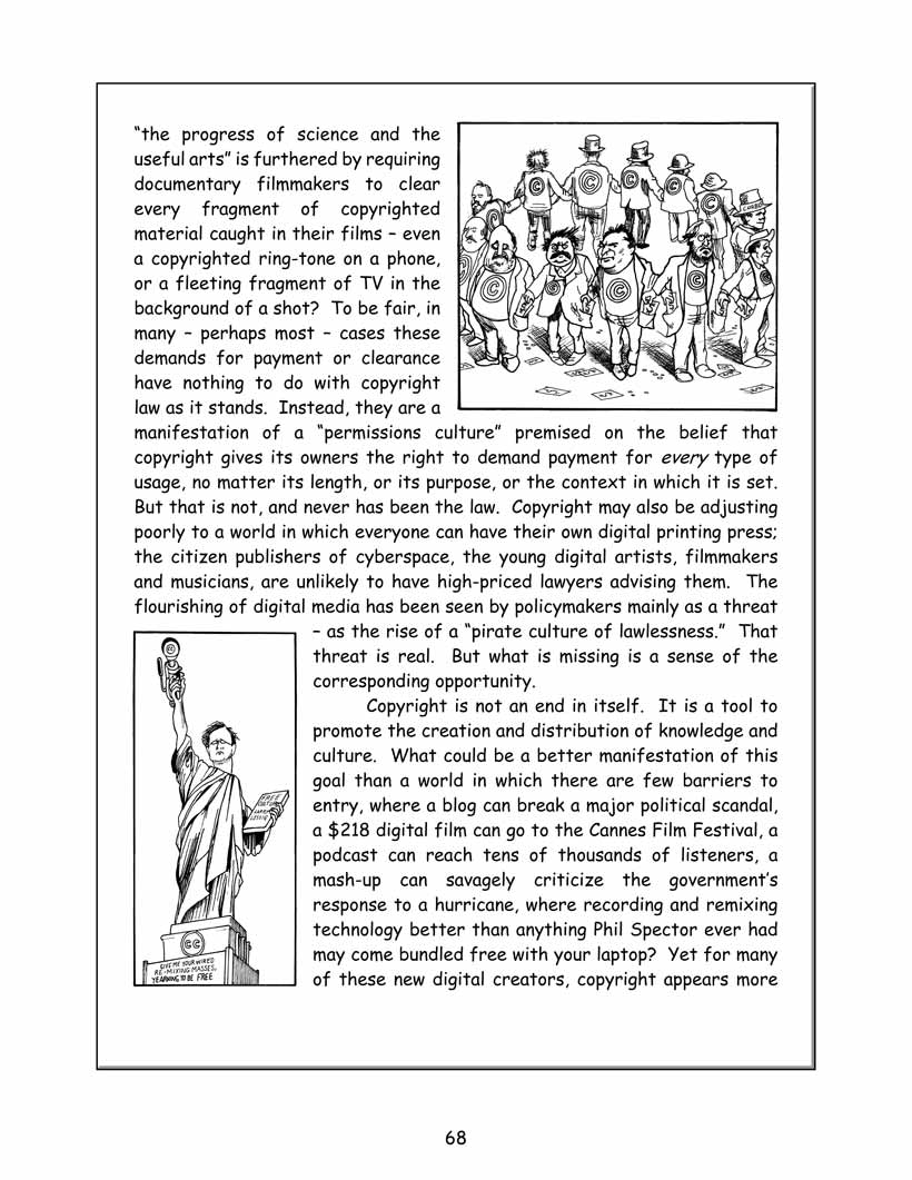Bound by Law? Tales from the Public Domain, page 69. Bound by Law? Tales from the Public Domain by Keith Aoki, James Boyle, and Jennifer Jenkins, CC BY-NC-SA 2.5. Duke Center for the Study of the Public Domain. https://web.law.duke.edu/cspd/comics/digital/