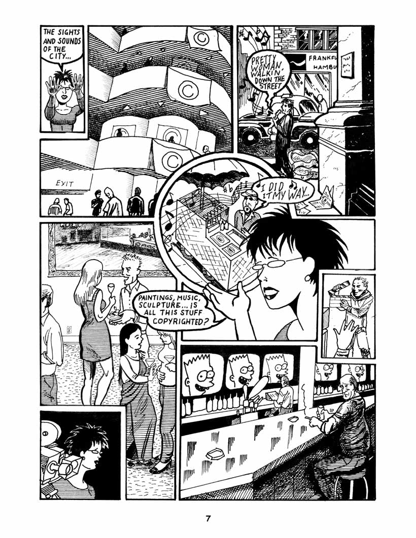 Bound by Law? Tales from the Public Domain, page 8. Bound by Law? Tales from the Public Domain by Keith Aoki, James Boyle, and Jennifer Jenkins, CC BY-NC-SA 2.5. Duke Center for the Study of the Public Domain. https://web.law.duke.edu/cspd/comics/digital/