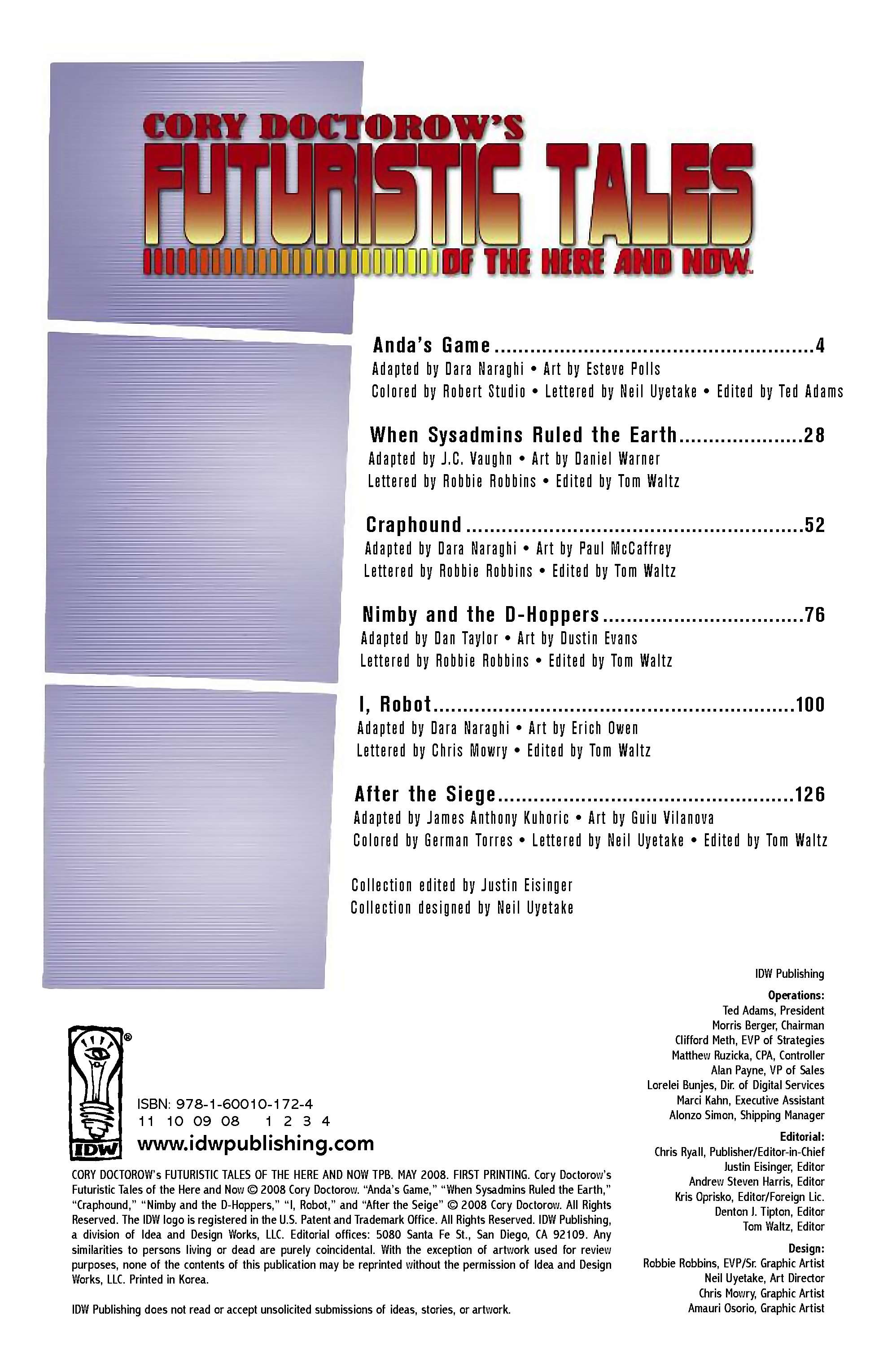 Cory Doctorow's Futuristic Tales of the Here and Now — Anda's Game, page 3. Story by Cory Doctorow. Adapted by Dara Naraghi, art by Esteve Polls, colors by Robert Studio, letters by Neil Uyetake, edited by Ted Adams. IDW Publishing. CC BY-NC-SA 3.0 US.
