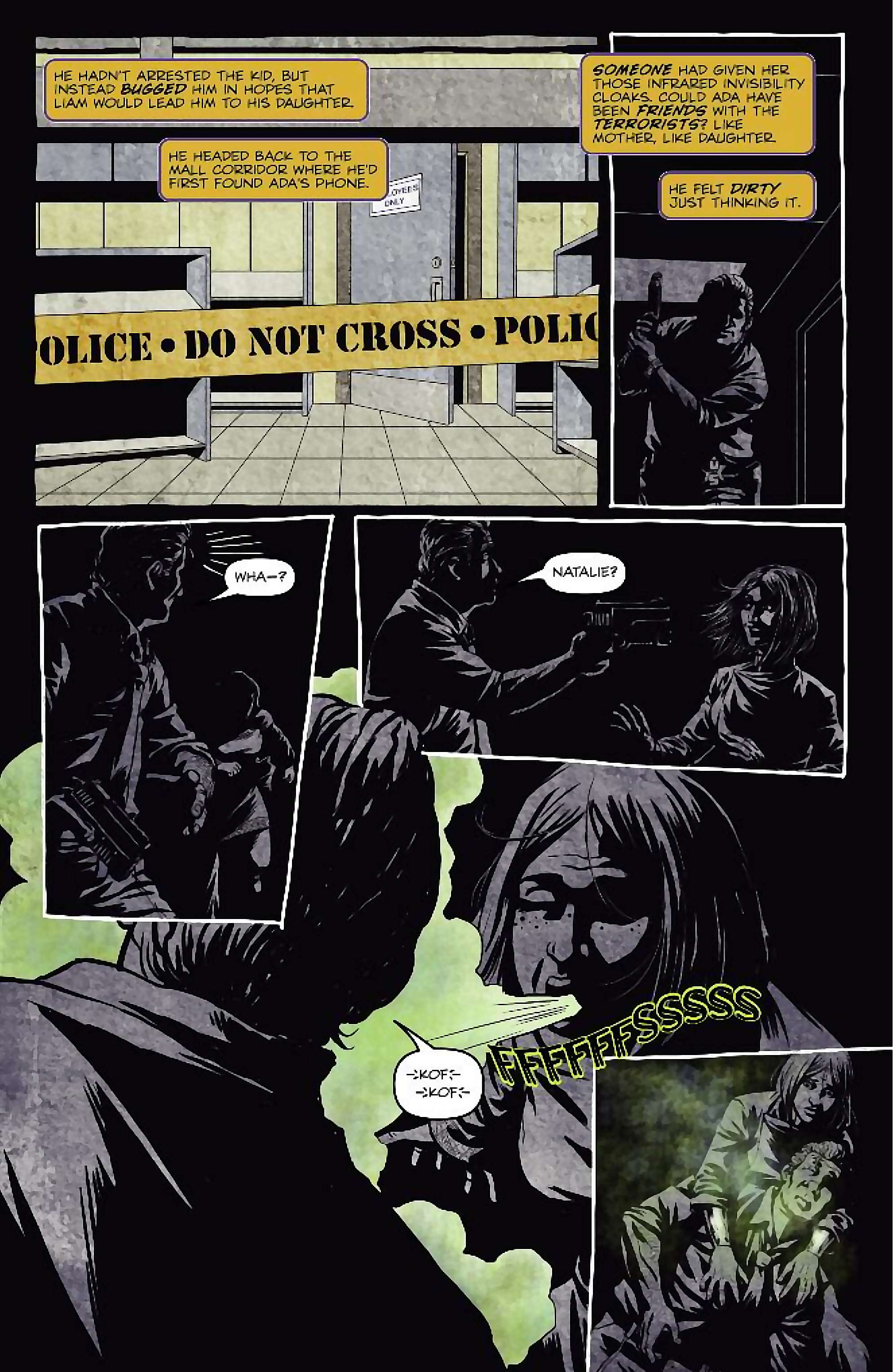 Cory Doctorow's Futuristic Tales of the Here and Now — I, Robot, page 13. Story by Cory Doctorow. Adapted by Dara Naraghi, art by Erich Owen, letters by Chris Mowry, edited by Tom Waltz. IDW Publishing. CC BY-NC-SA 3.0 US.