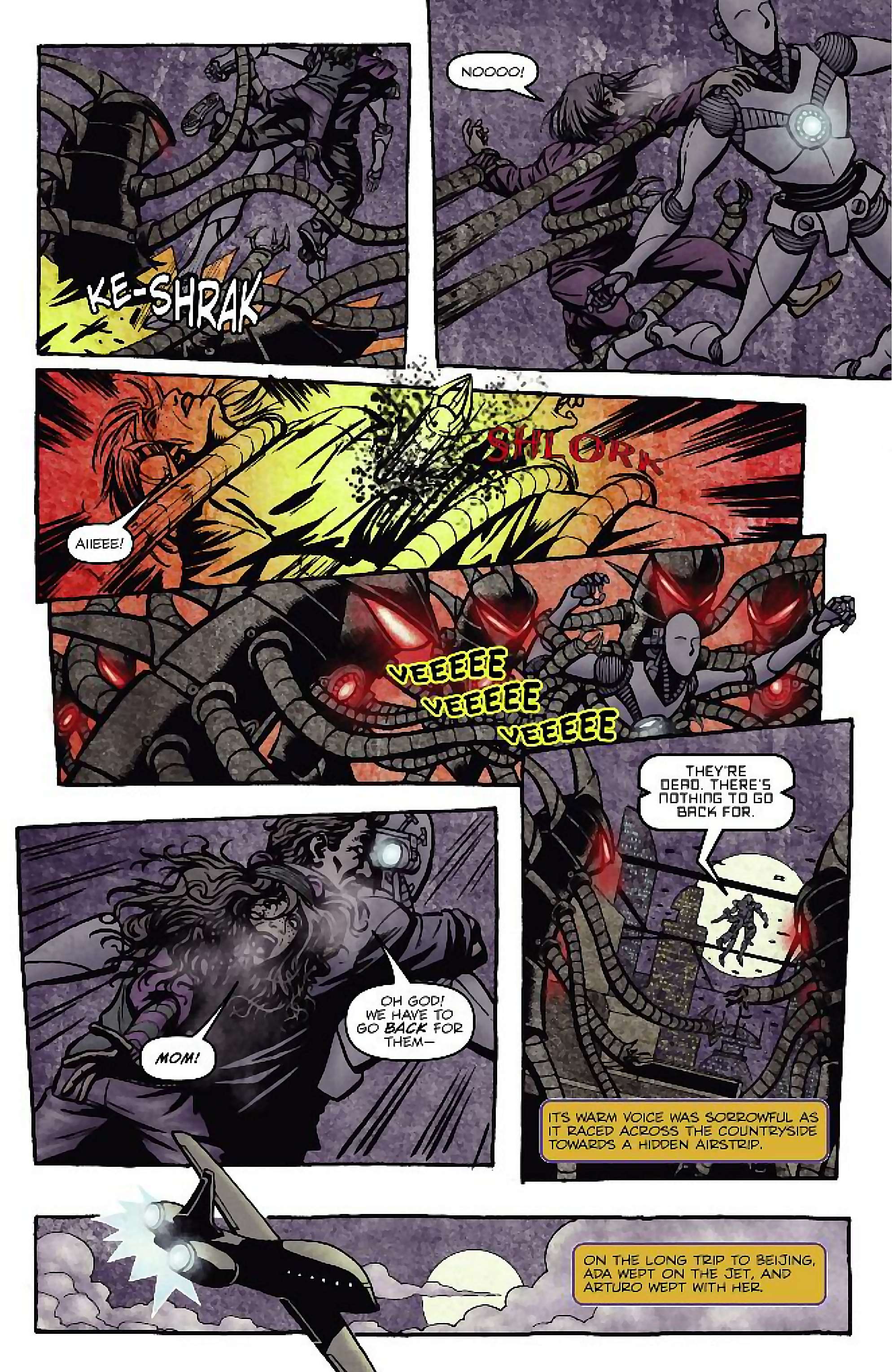 Cory Doctorow's Futuristic Tales of the Here and Now — I, Robot, page 23. Story by Cory Doctorow. Adapted by Dara Naraghi, art by Erich Owen, letters by Chris Mowry, edited by Tom Waltz. IDW Publishing. CC BY-NC-SA 3.0 US.