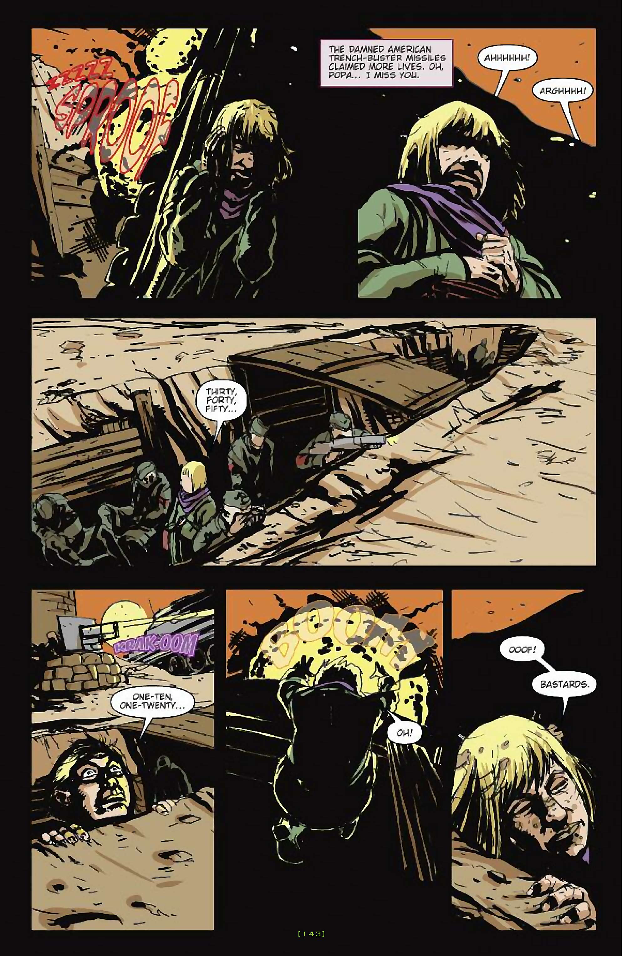 Cory Doctorow's Futuristic Tales of the Here and Now — After the Siege, page 18. Story by Cory Doctorow. Adapted by James Anthony Kuhoric, art by Guiu Vilanova, colors by German Torres, letters by Neil Uyetake, edited by Tom Waltz. IDW Publishing. CC BY-NC-SA 3.0 US.