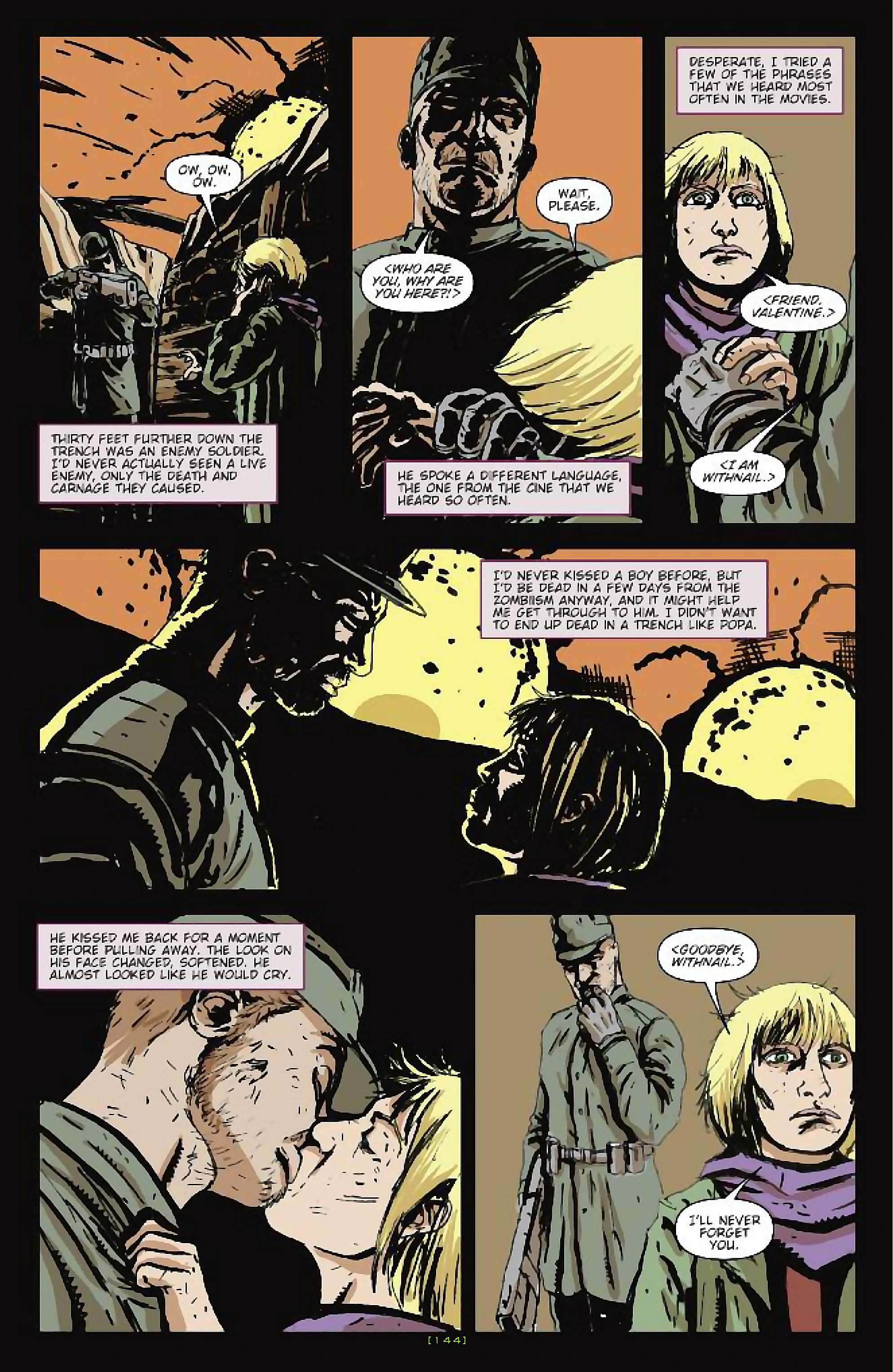 Cory Doctorow's Futuristic Tales of the Here and Now — After the Siege, page 19. Story by Cory Doctorow. Adapted by James Anthony Kuhoric, art by Guiu Vilanova, colors by German Torres, letters by Neil Uyetake, edited by Tom Waltz. IDW Publishing. CC BY-NC-SA 3.0 US.