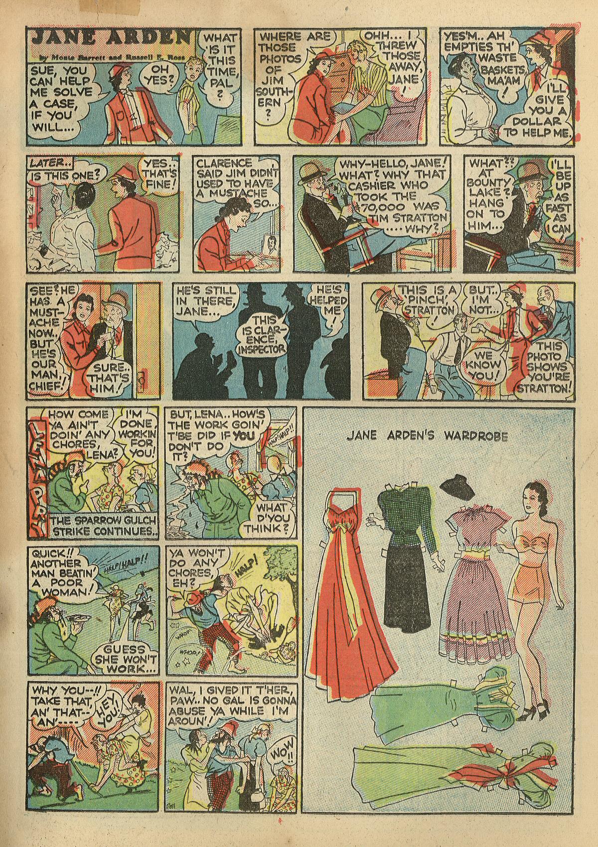 Crack Comics #1 (Quality Comics), page 11. Public domain (US).