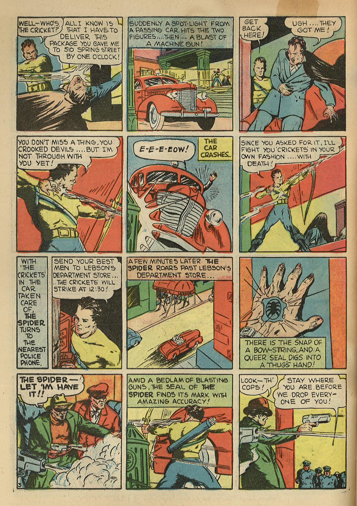 Crack Comics #1 (Quality Comics), page 22. Public domain (US).