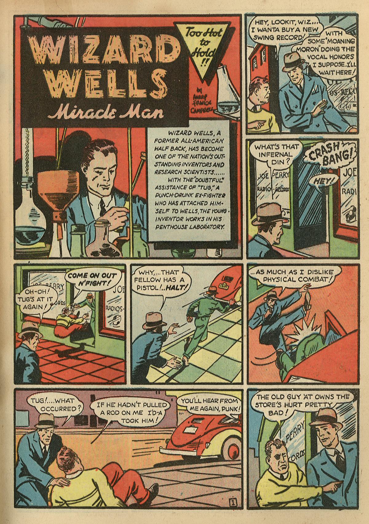Crack Comics #1 (Quality Comics), page 25. Public domain (US).