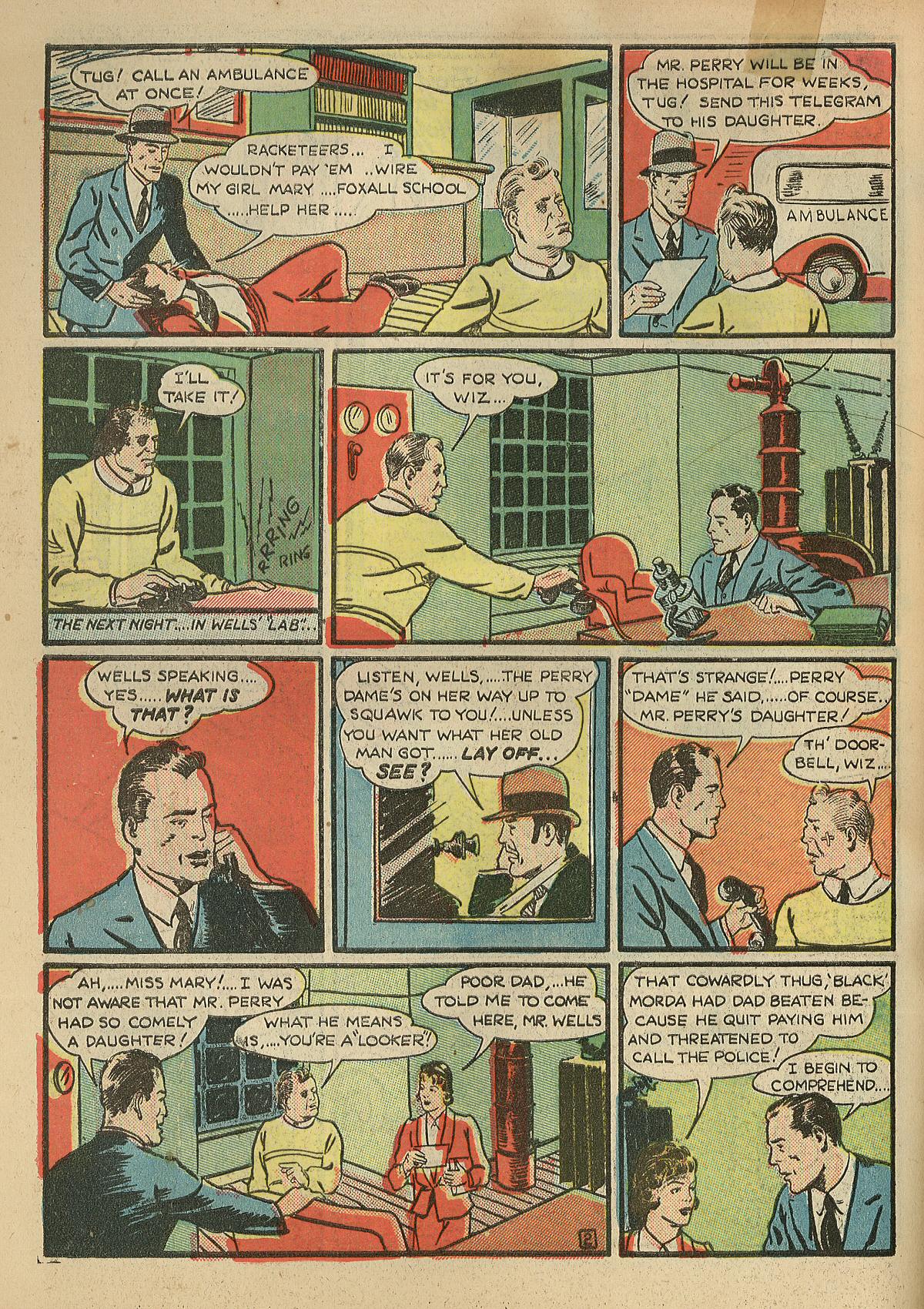 Crack Comics #1 (Quality Comics), page 26. Public domain (US).