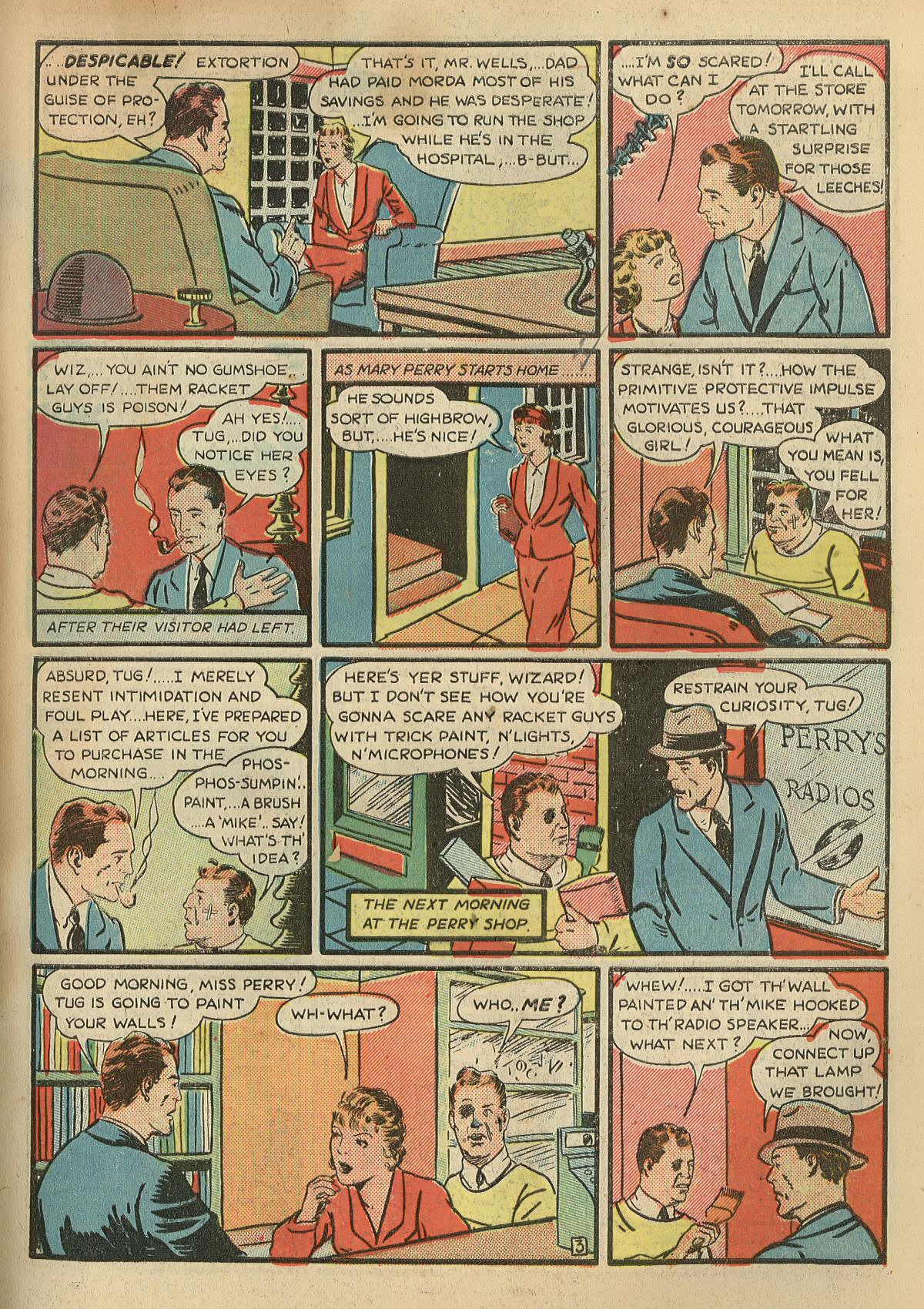 Crack Comics #1 (Quality Comics), page 27. Public domain (US).