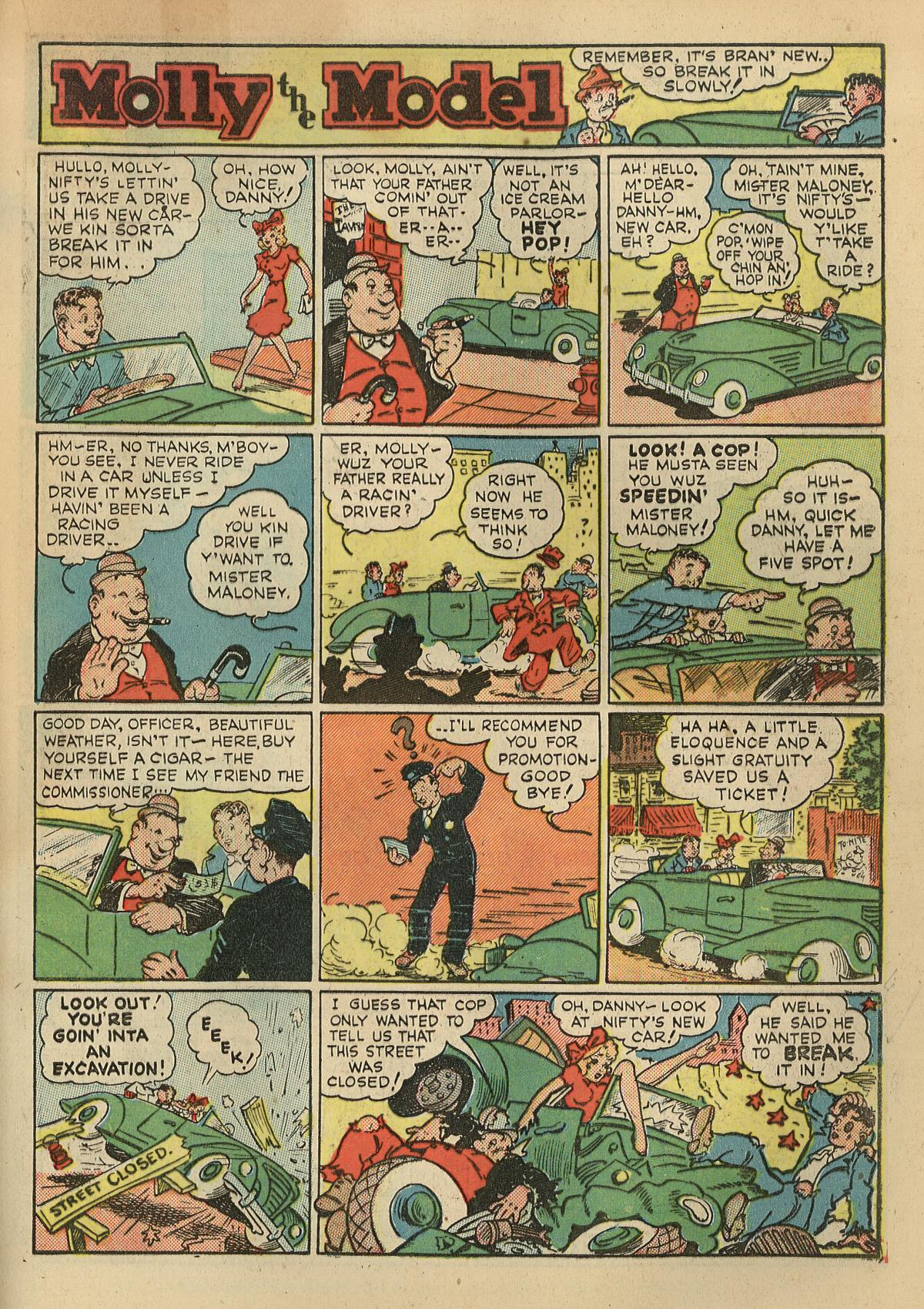 Crack Comics #1 (Quality Comics), page 33. Public domain (US).
