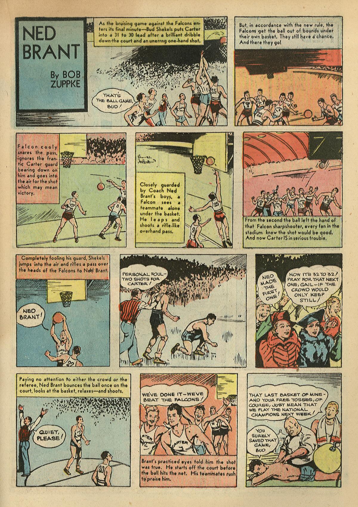 Crack Comics #1 (Quality Comics), page 37. Public domain (US).