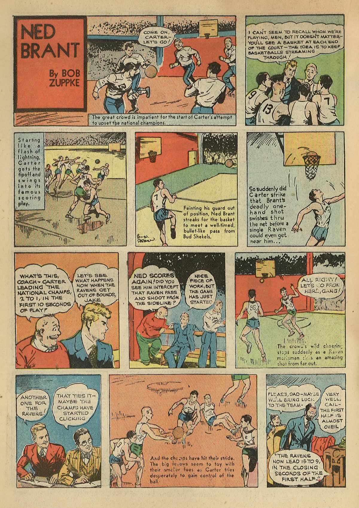 Crack Comics #1 (Quality Comics), page 38. Public domain (US).