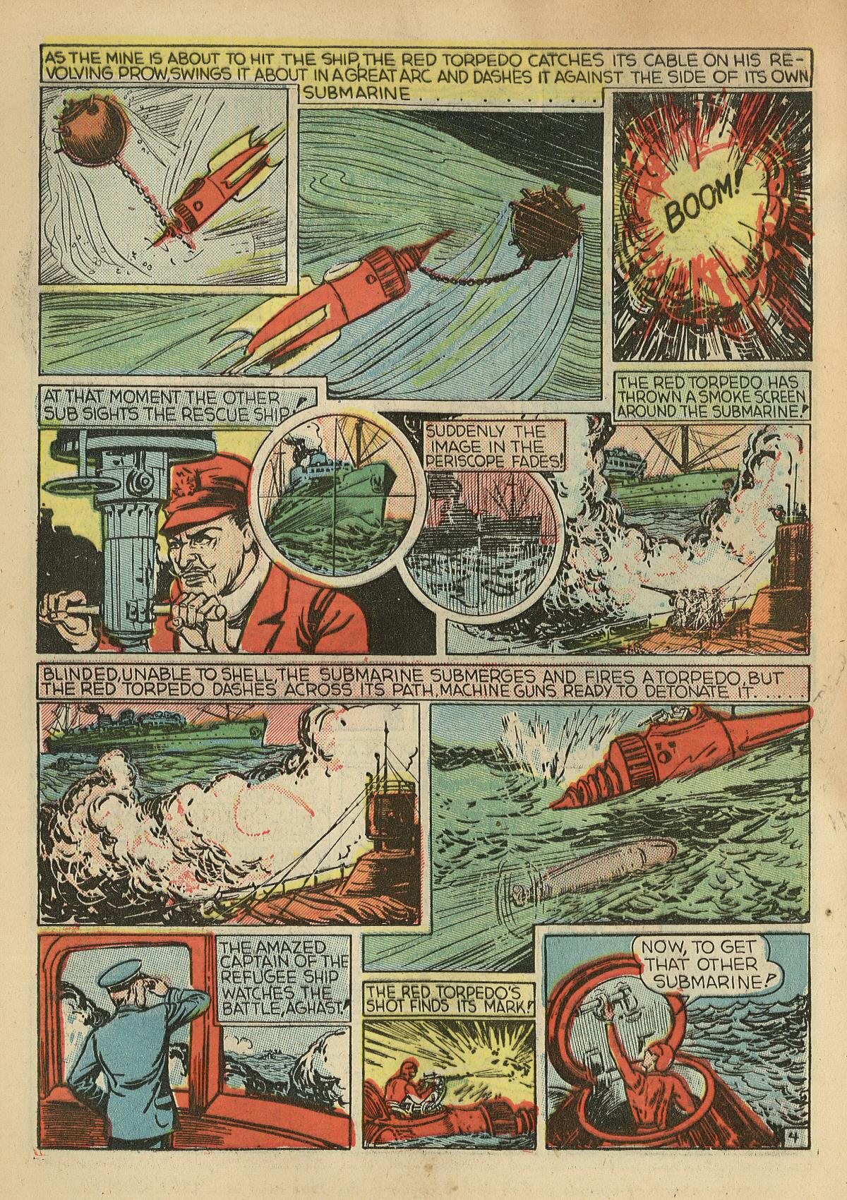 Crack Comics #1 (Quality Comics), page 48. Public domain (US).