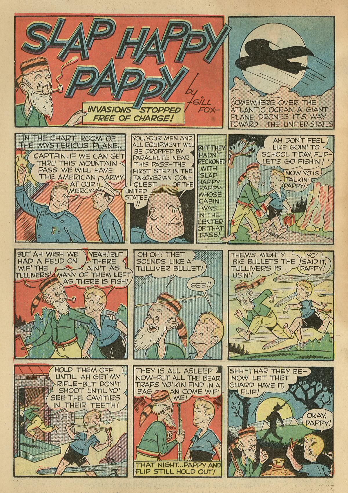 Crack Comics #1 (Quality Comics), page 58. Public domain (US).