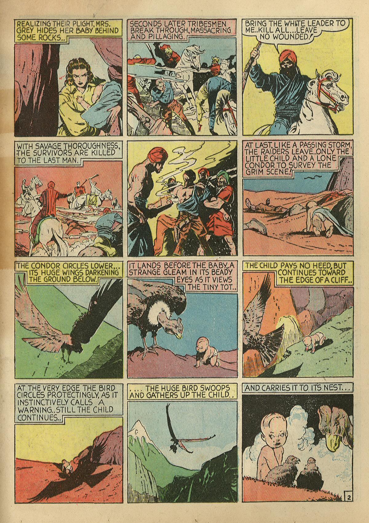 Crack Comics #1 (Quality Comics), page 61. Public domain (US).