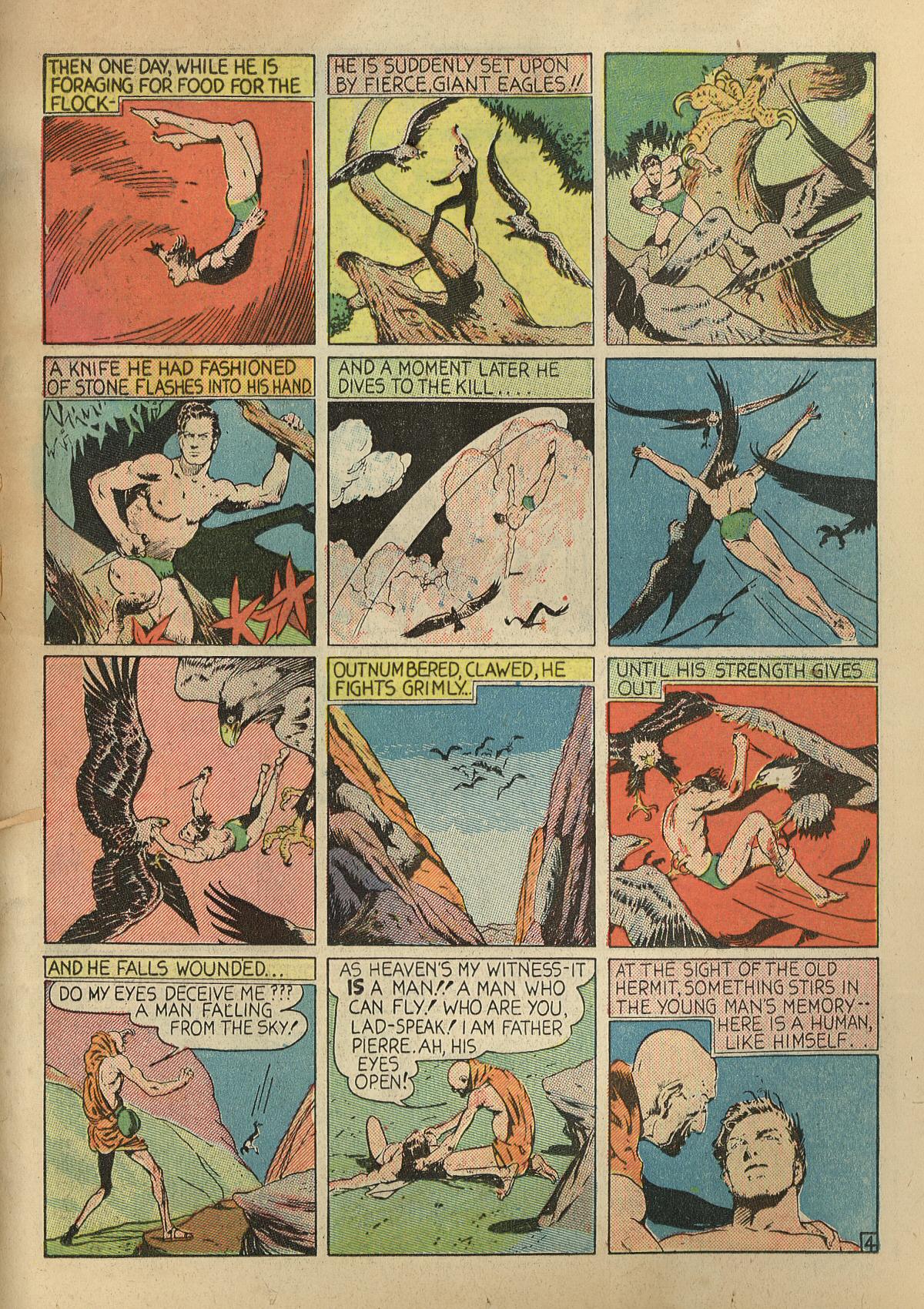 Crack Comics #1 (Quality Comics), page 63. Public domain (US).