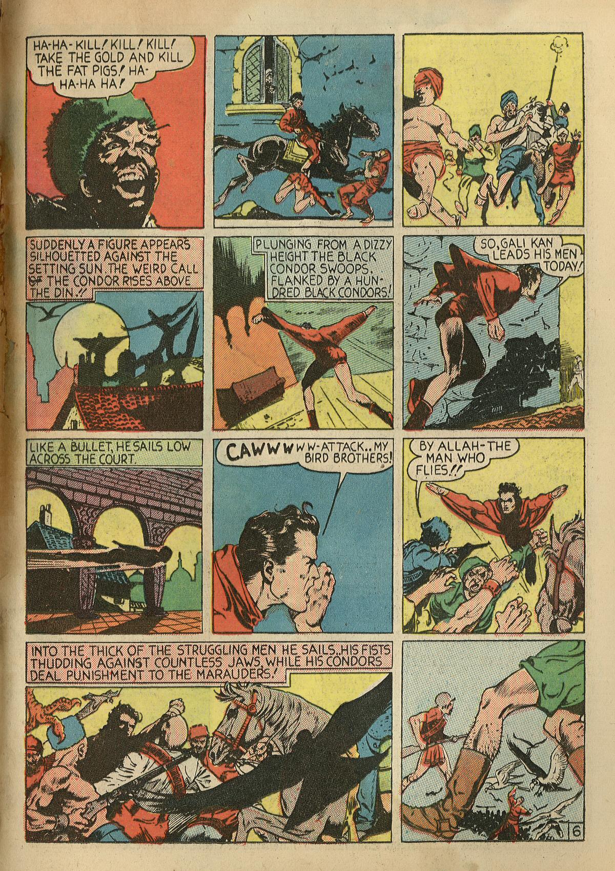 Crack Comics #1 (Quality Comics), page 65. Public domain (US).