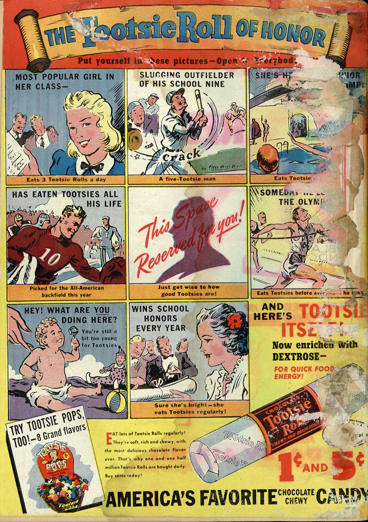 Crack Comics #1 (Quality Comics), page 68. Public domain (US).