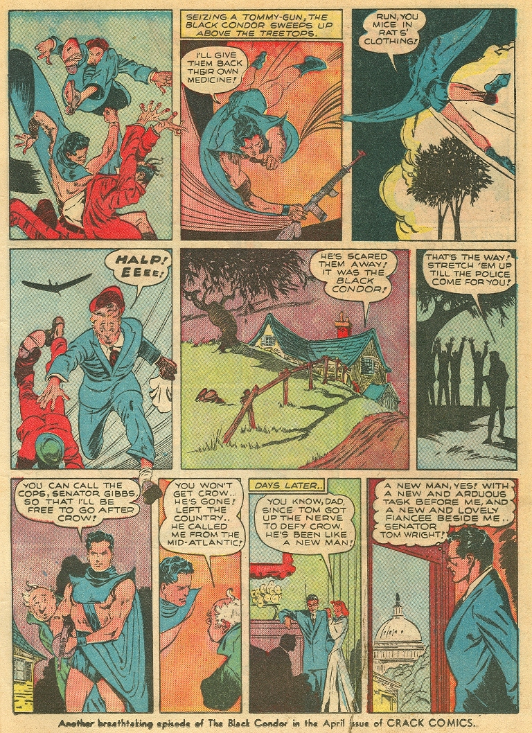Crack Comics #11 (Quality Comics), page 11. Public domain (US).
