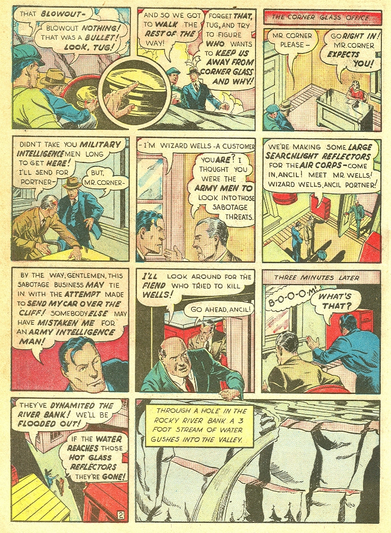 Crack Comics #11 (Quality Comics), page 20. Public domain (US).